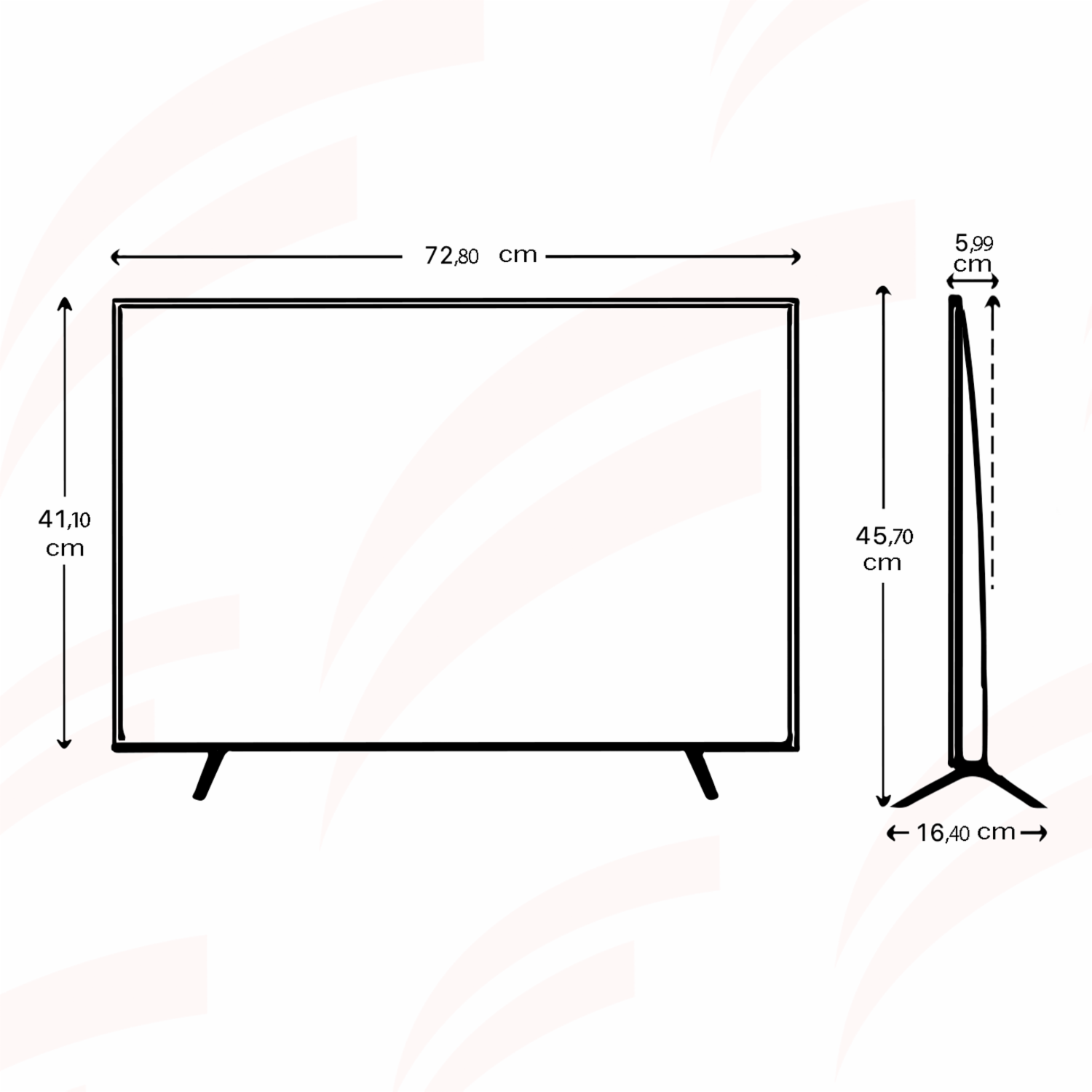 TV Led WebOS 32LR650BPSA LG 32″