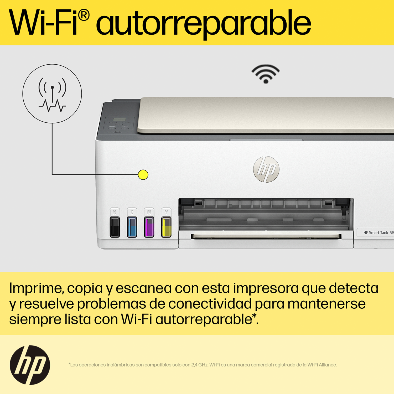 Impresora Multifuncional HP Wireless
