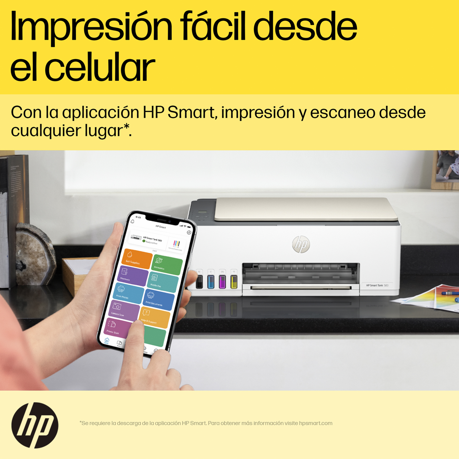 Impresora Multifuncional HP Wireless