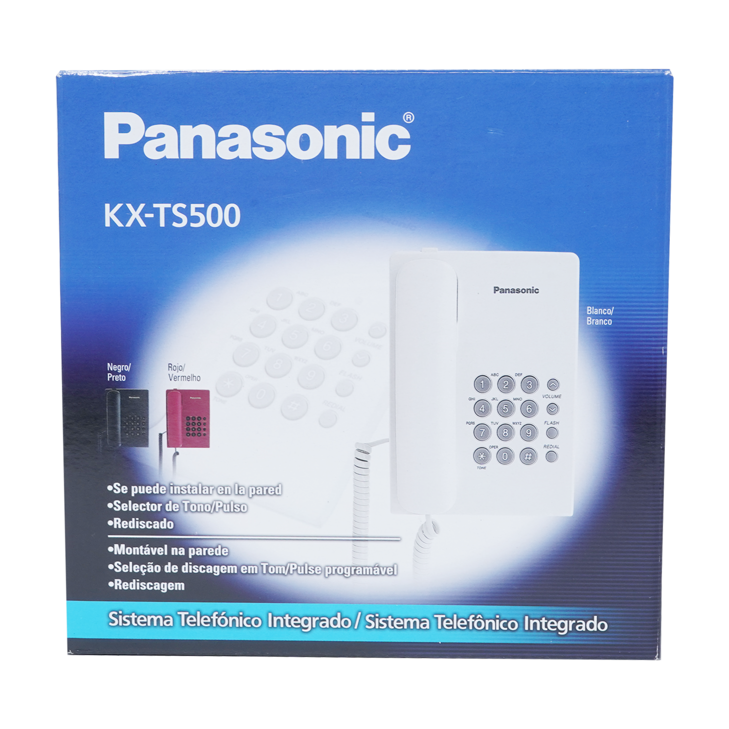 Teléfono Blanco PANASONIC Alámbrico