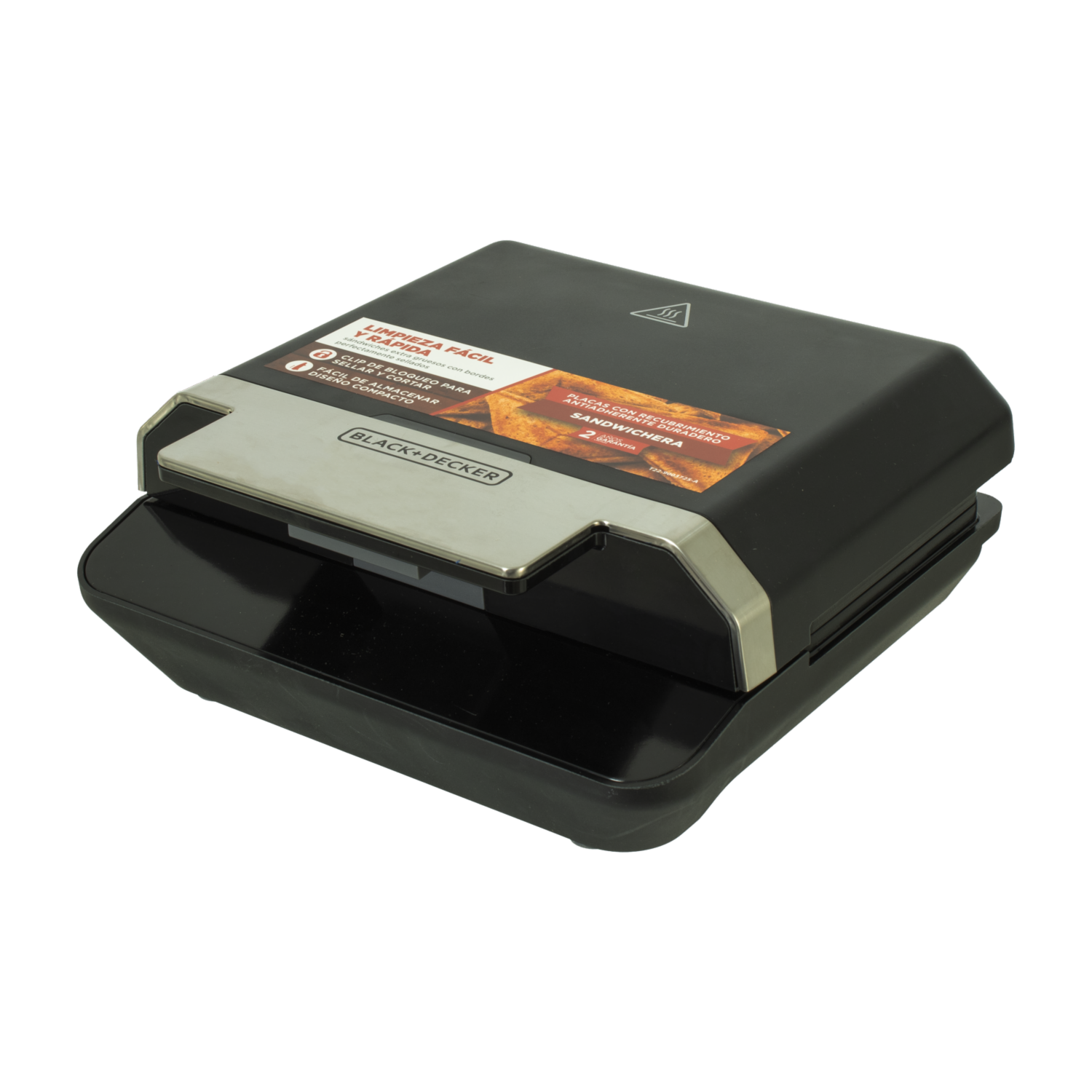 Sanduchera 750W SM602F-1BDLA BLACK & DECKER 2 Panes
