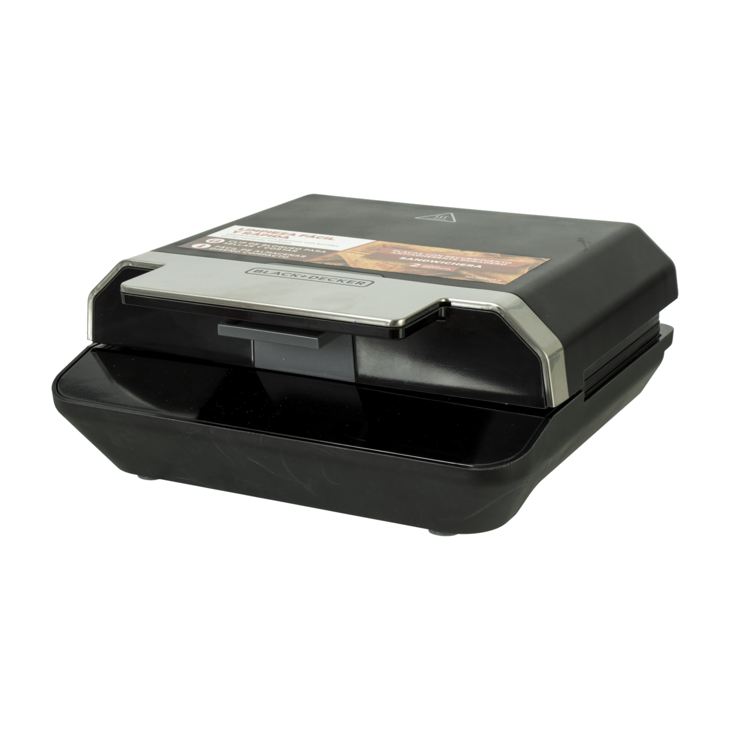 Sanduchera 750W SM602F-1BDLA BLACK & DECKER 2 Panes