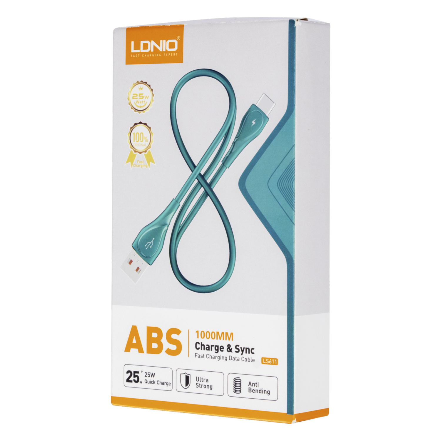 Cable De Datos Micro Usb LS611 25 W LDNIO 1 M