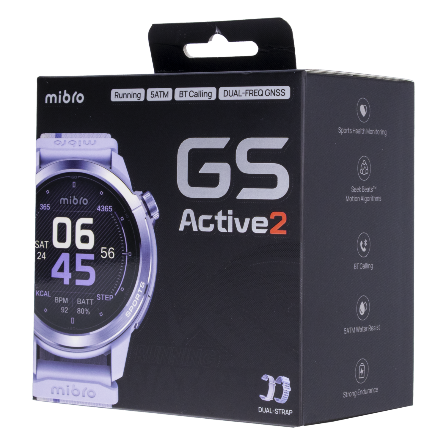 Smartwatch Gs Active 2 Lilac MIBRO 46 Mm