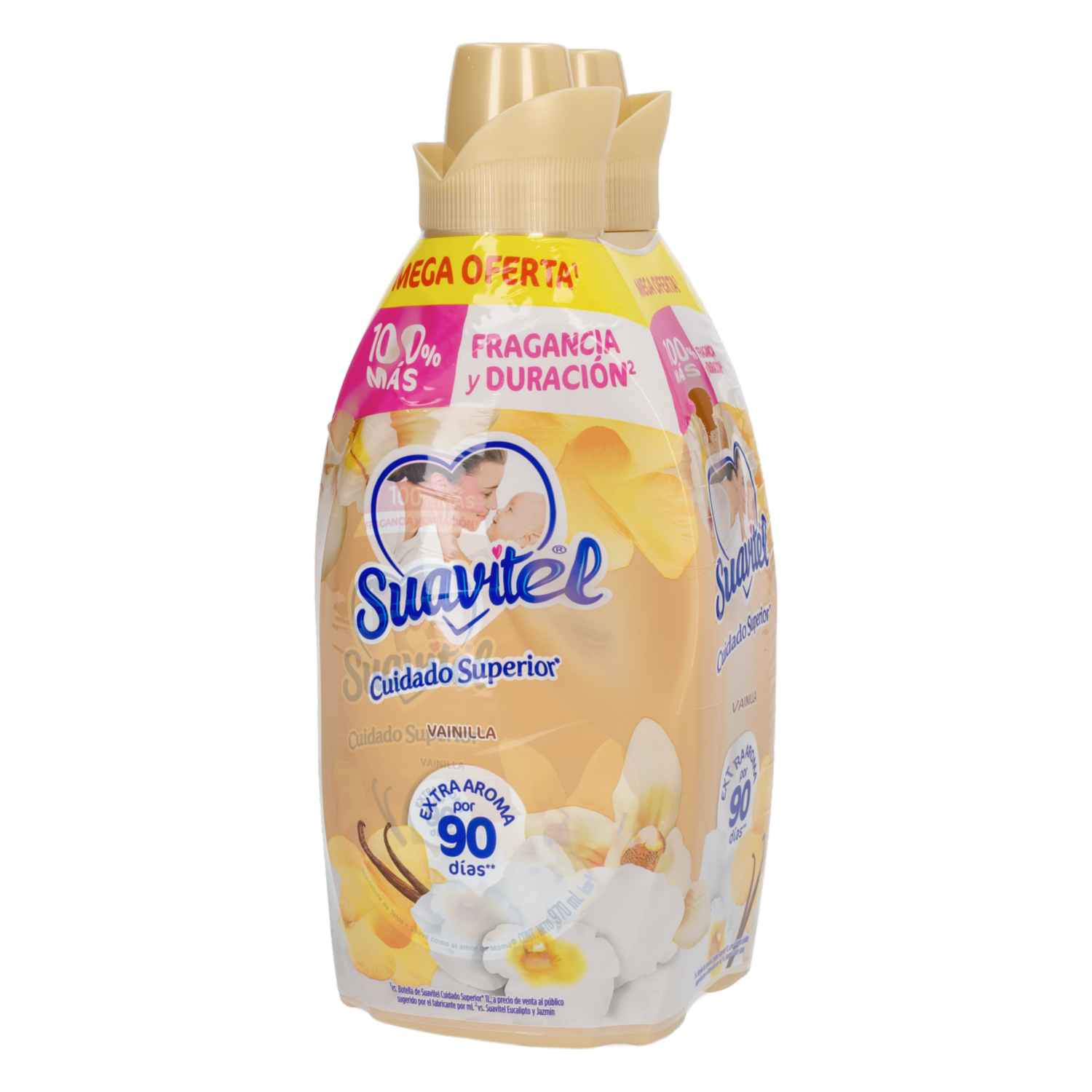 Suavizante Fragancia Vainilla Bipack SUAVITEL 1940 Ml