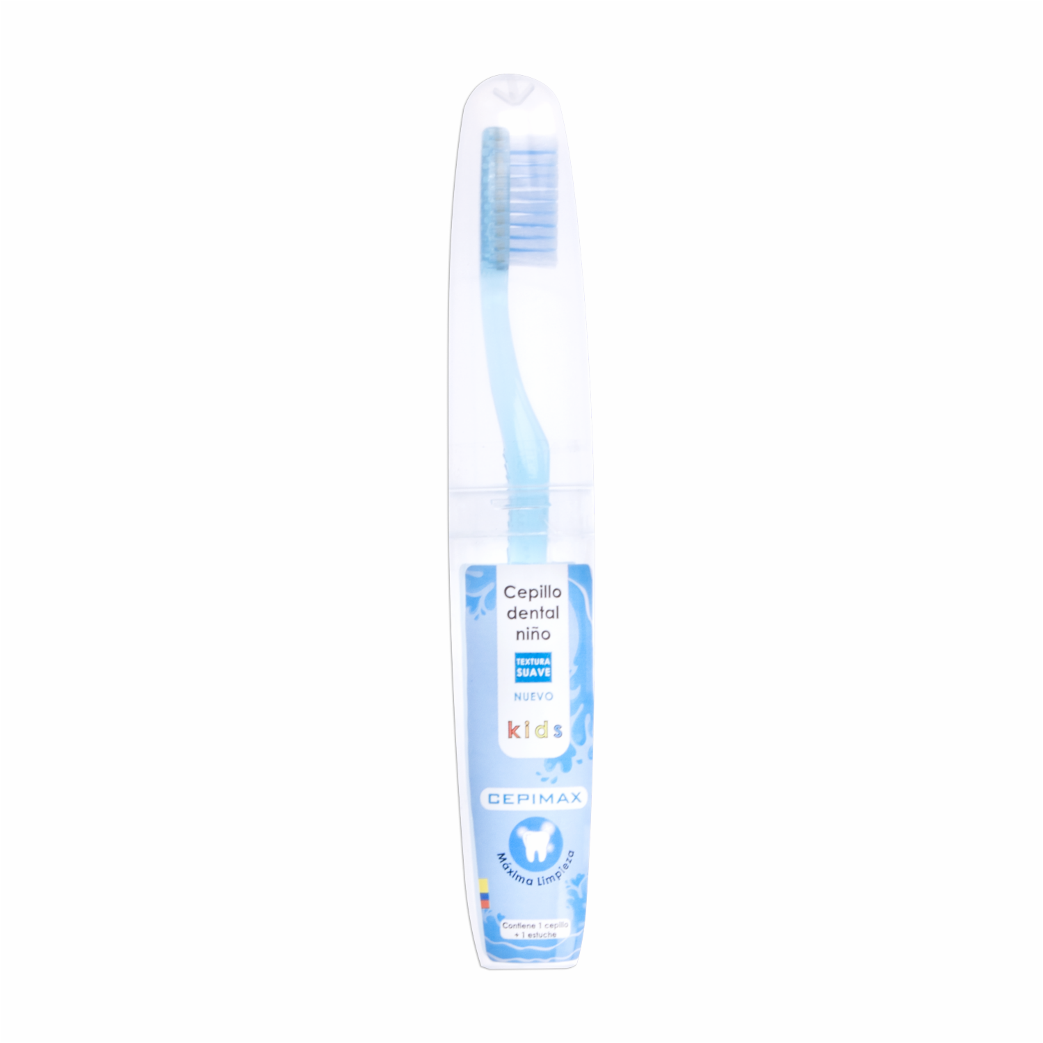 Cepillo Dental Para Niño Con Estuche CEPIMAX Suave