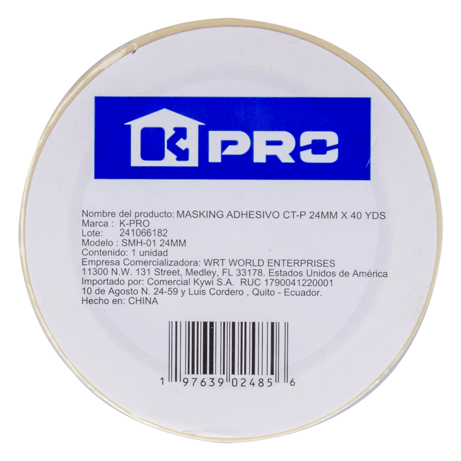 Masking Adhesivo K PRO 24Mm x 40 Yardas