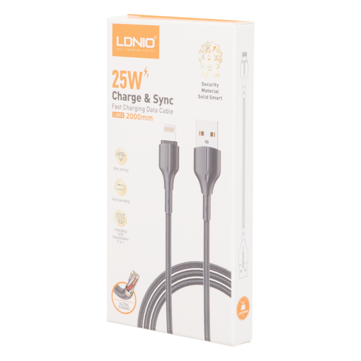 Cable De Carga Para Iphone 2 M LS852 EARLDOM 25 W