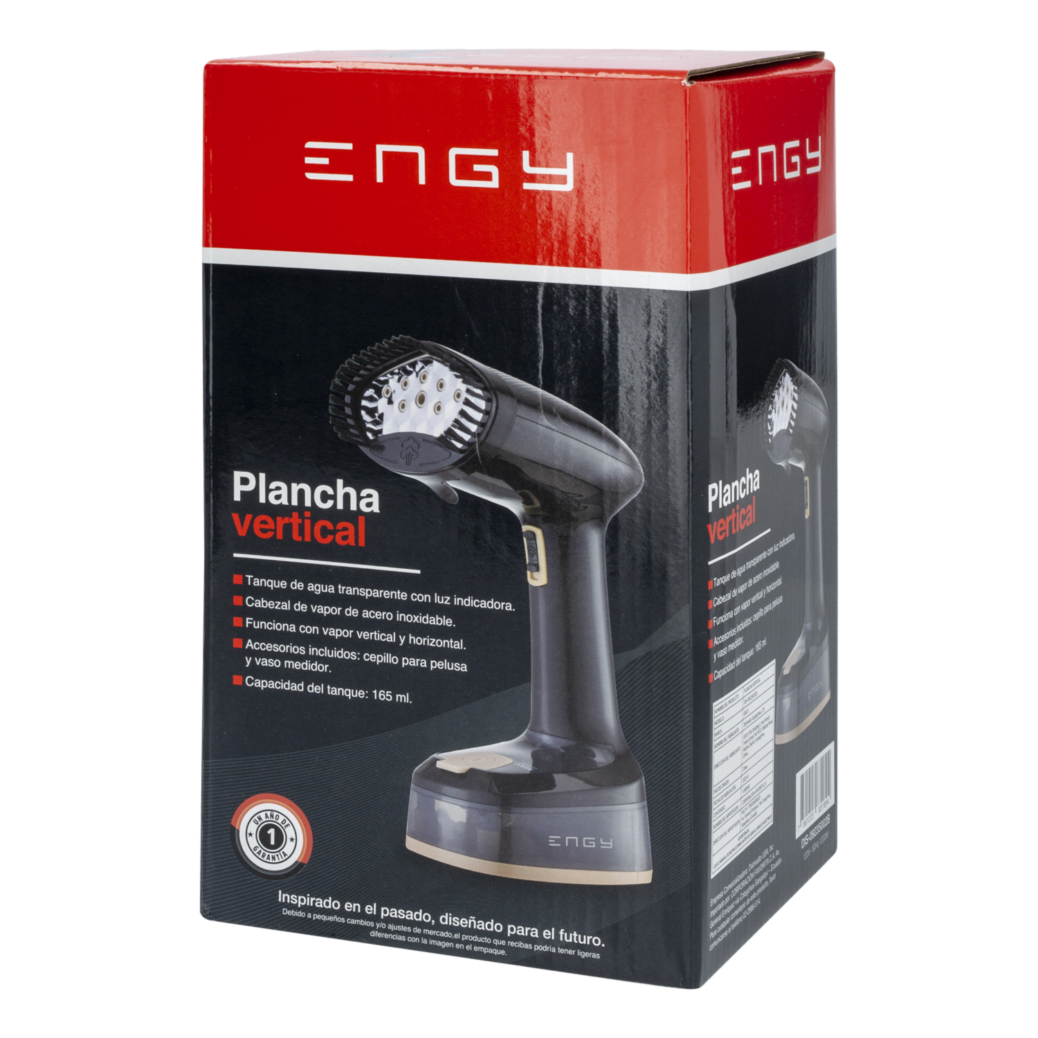 Plancha De Ropa Vertical ENGY 165 Ml
