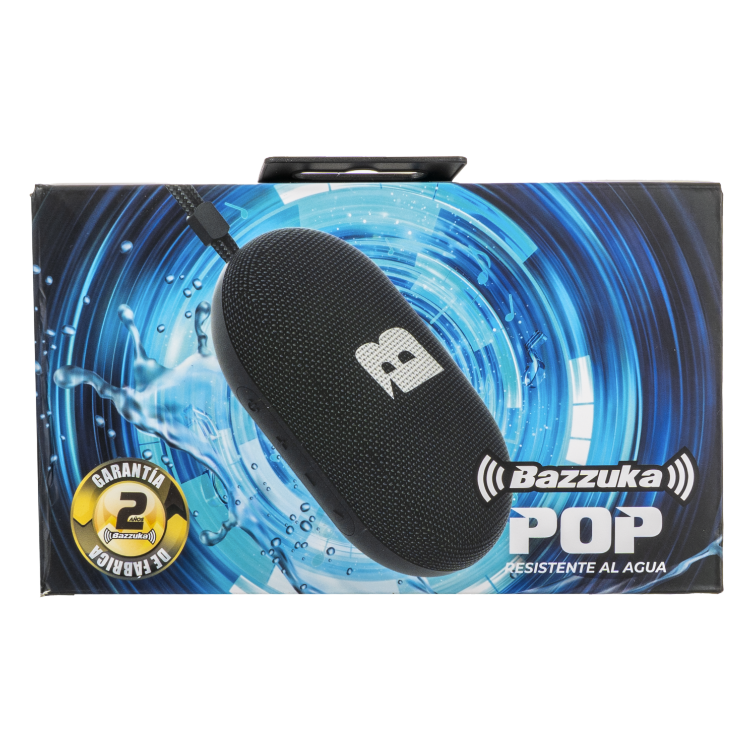 Parlante Portátil 5 Rms Pop Azul BAZZUKA