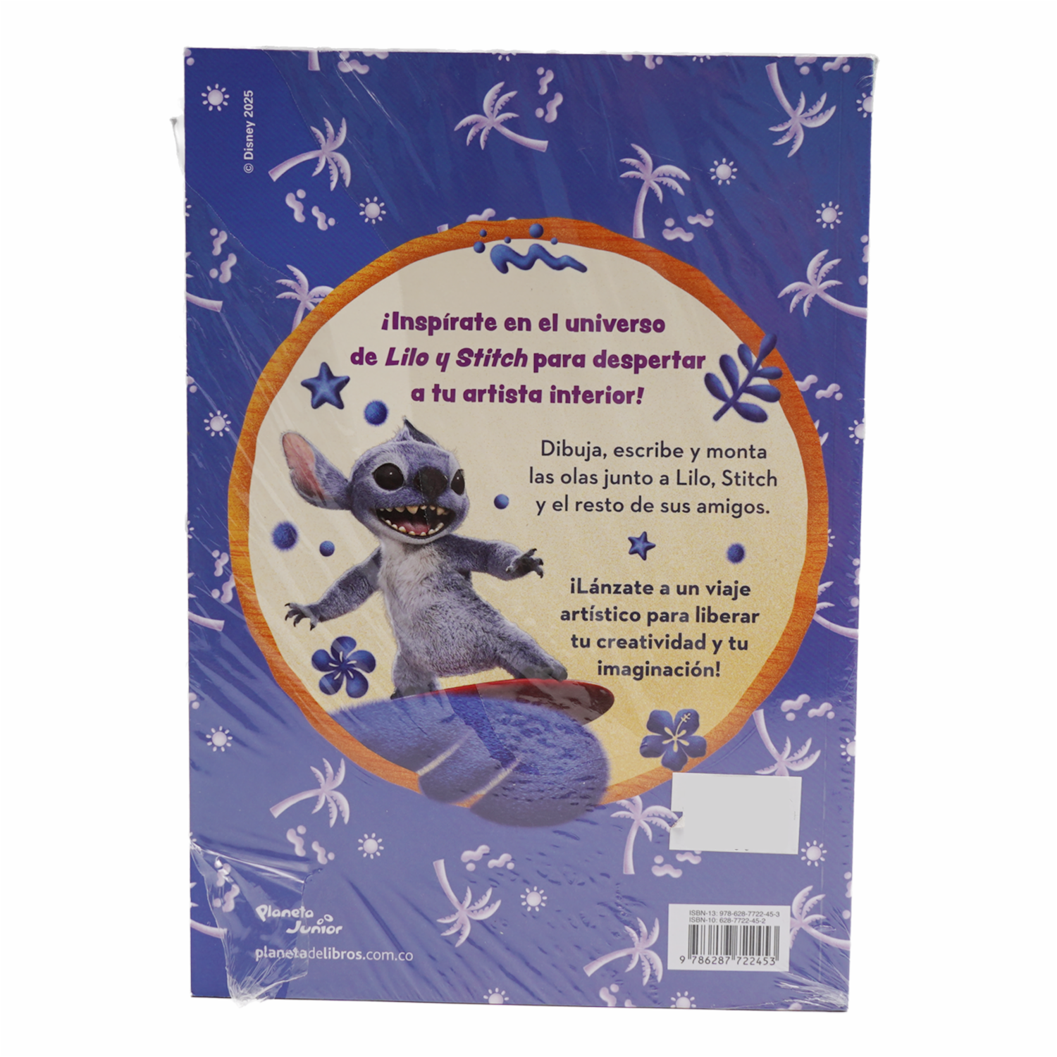 Libro Lilo Y Stitch Libro De Arte Y Caos PLANETA JUNIOR 72 Páginas