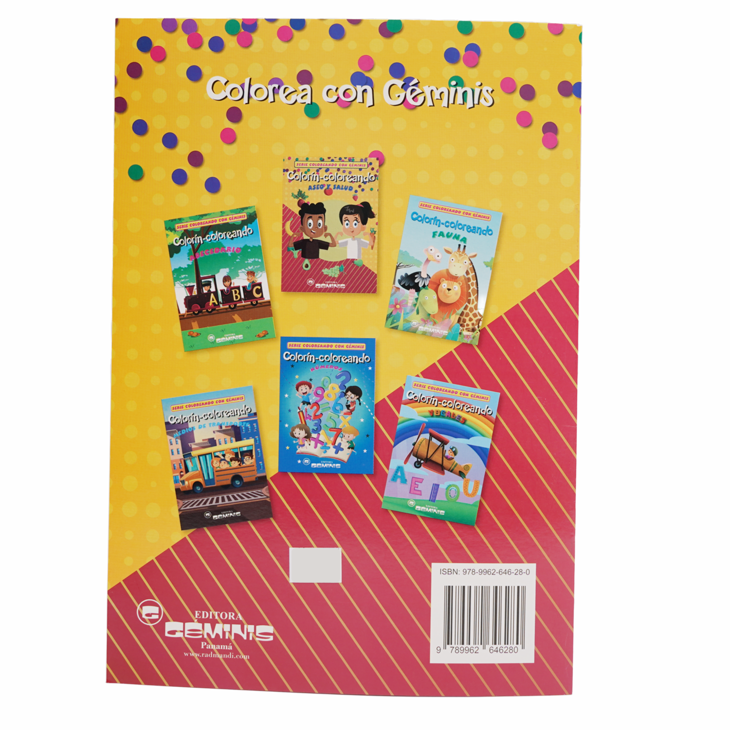 Libro Colorin Colorado Aseo Y Salud GEMINIS 16 Páginas