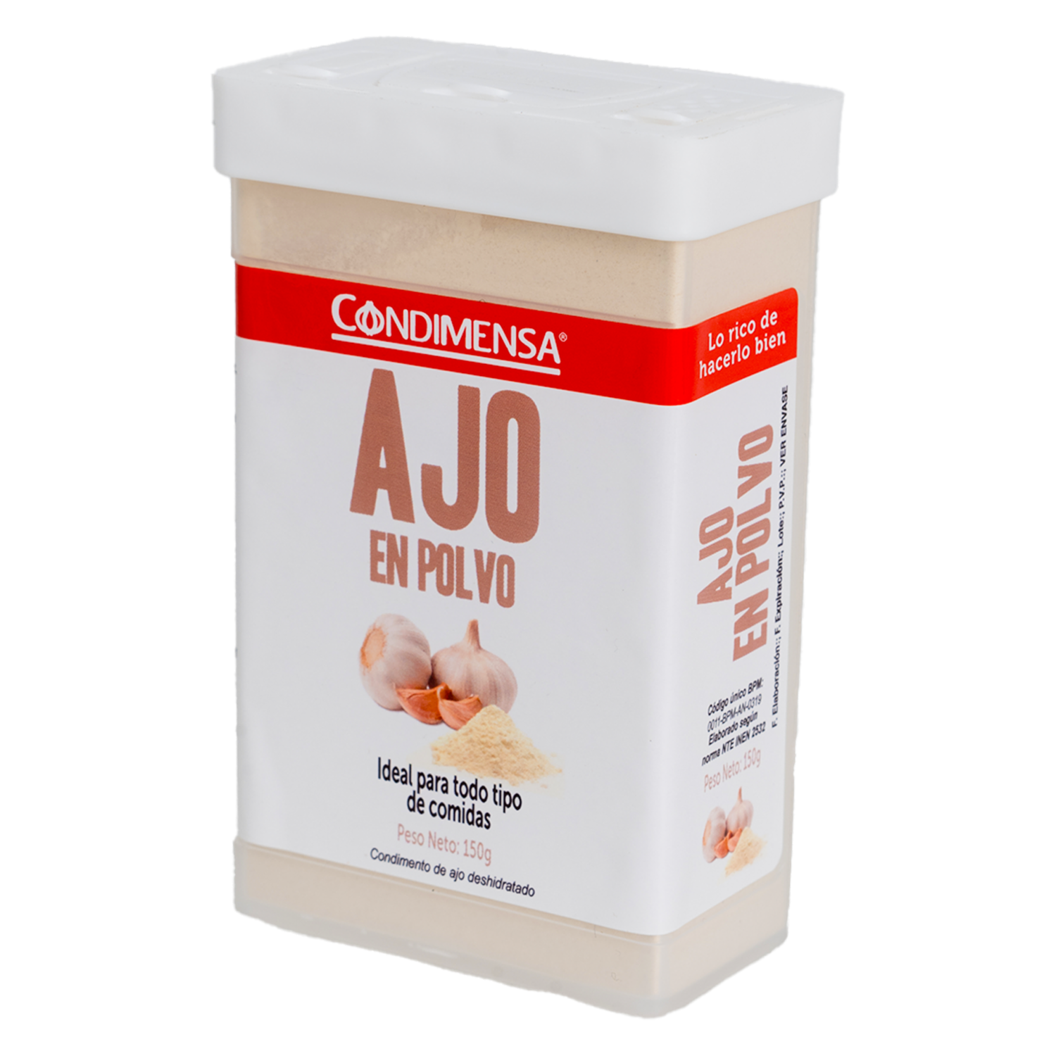 Sal De Ajo CONDIMENSA 150 G