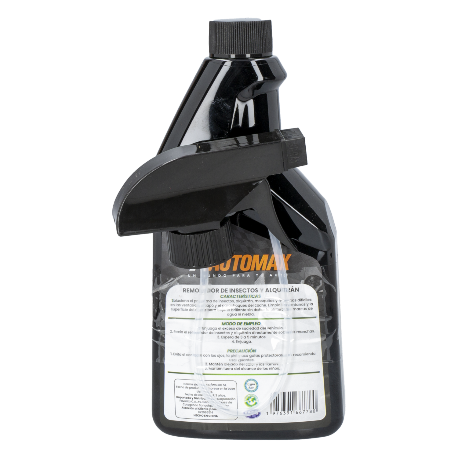 Removedor Automotriz De Insectos Y Alquitrán 550Ml AUTOMAX 550 Ml