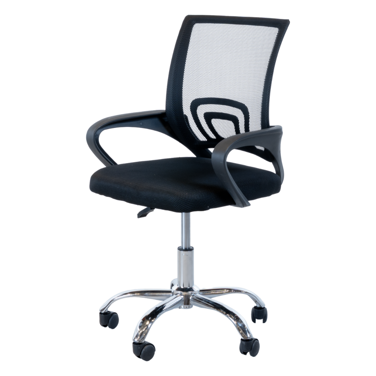Silla De Oficina Pro 1 Negro SINOSTAR Metal Y Textil