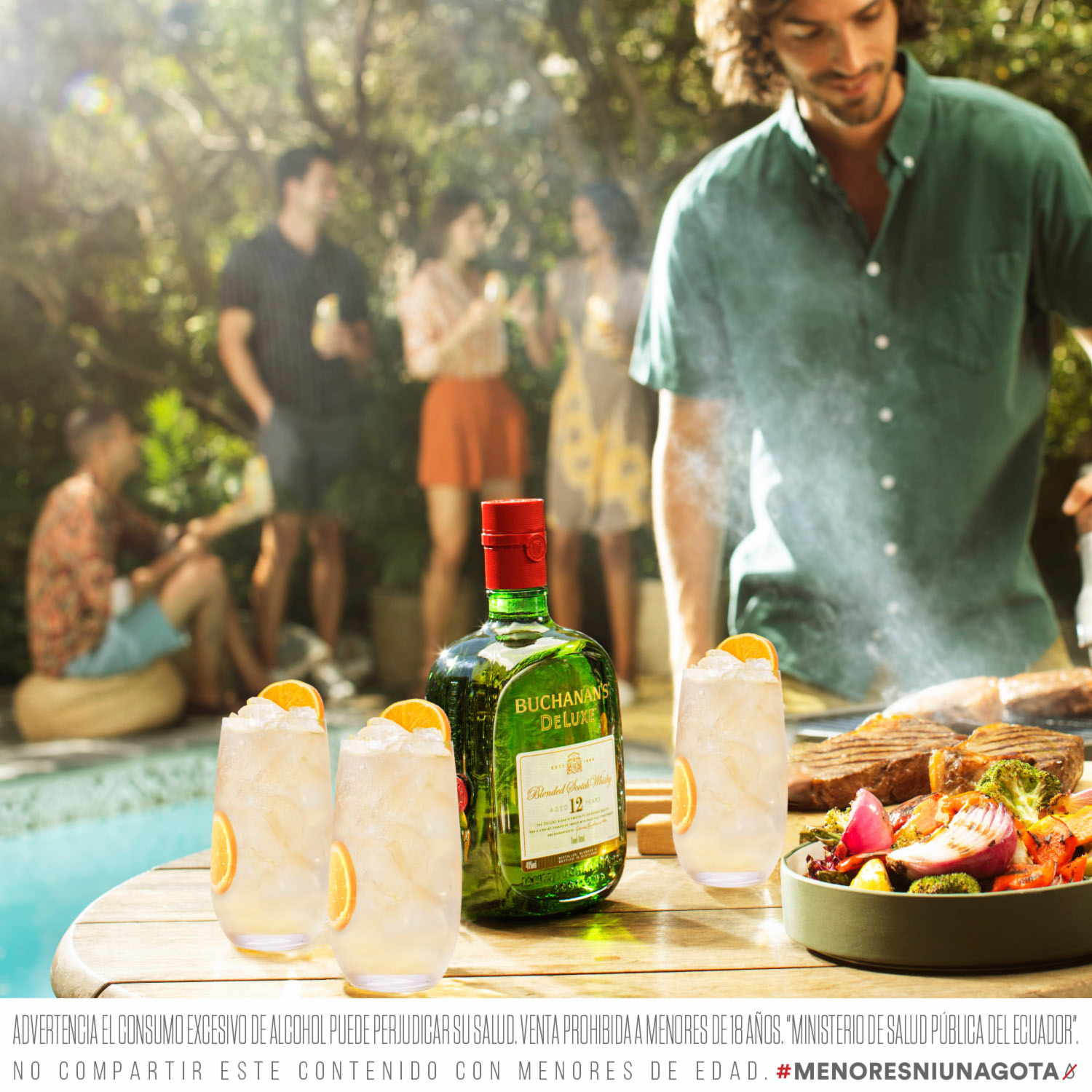 Whisky Deluxe 12 Años BUCHANAN´S 750 Ml