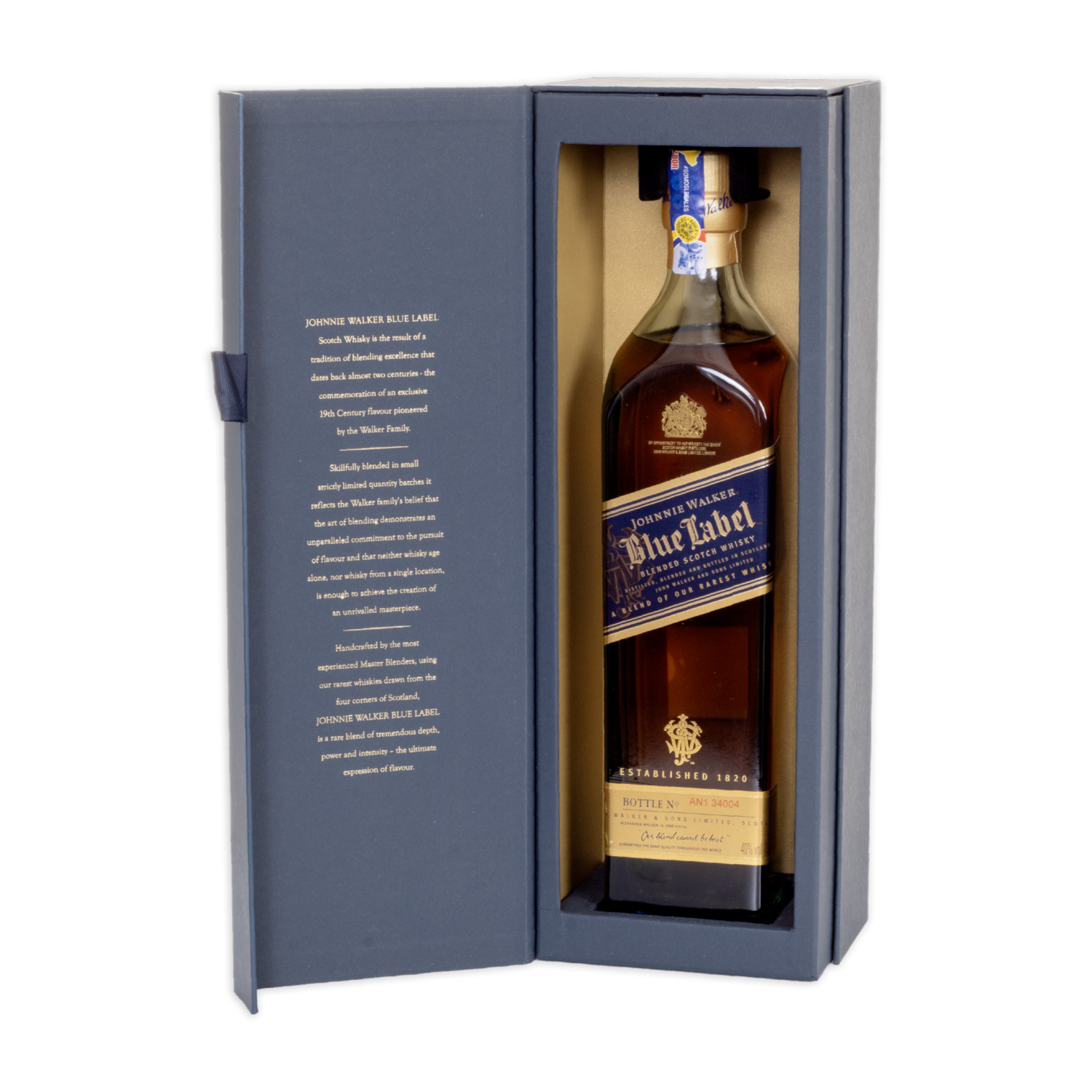 Whisky Blue Label JOHNNIE WALKER 750 Ml