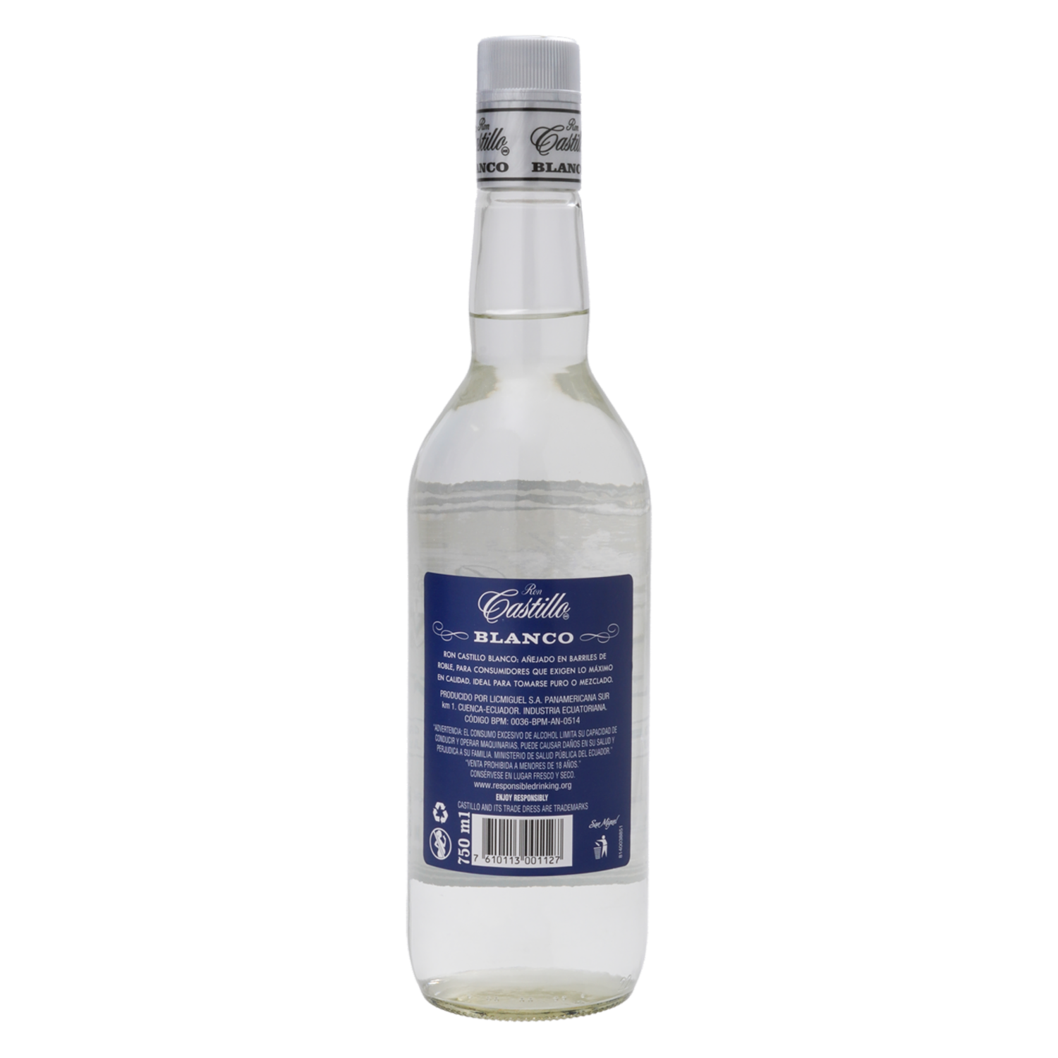 Ron Blanco CASTILLO 750 ML