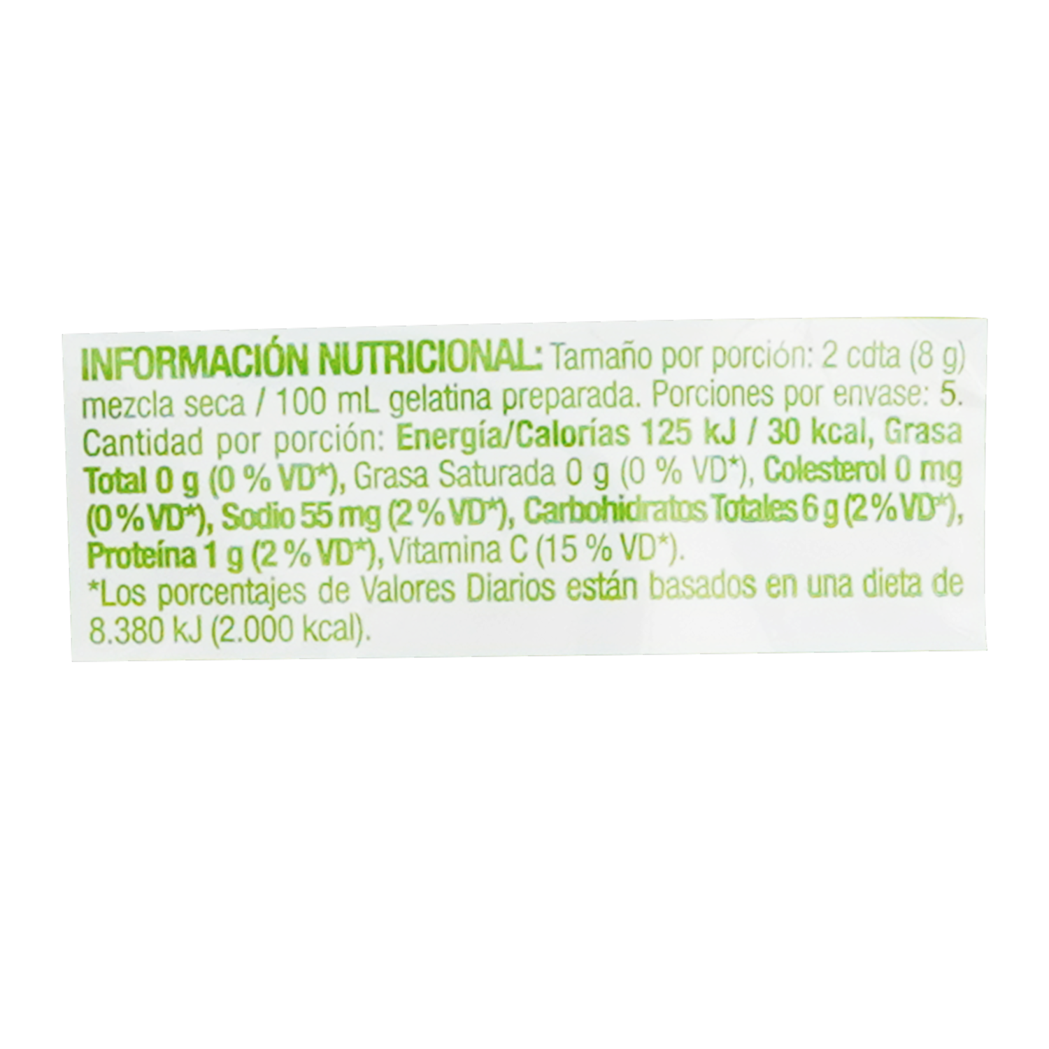 Gelatina Sabor Limón ROYAL 40 G