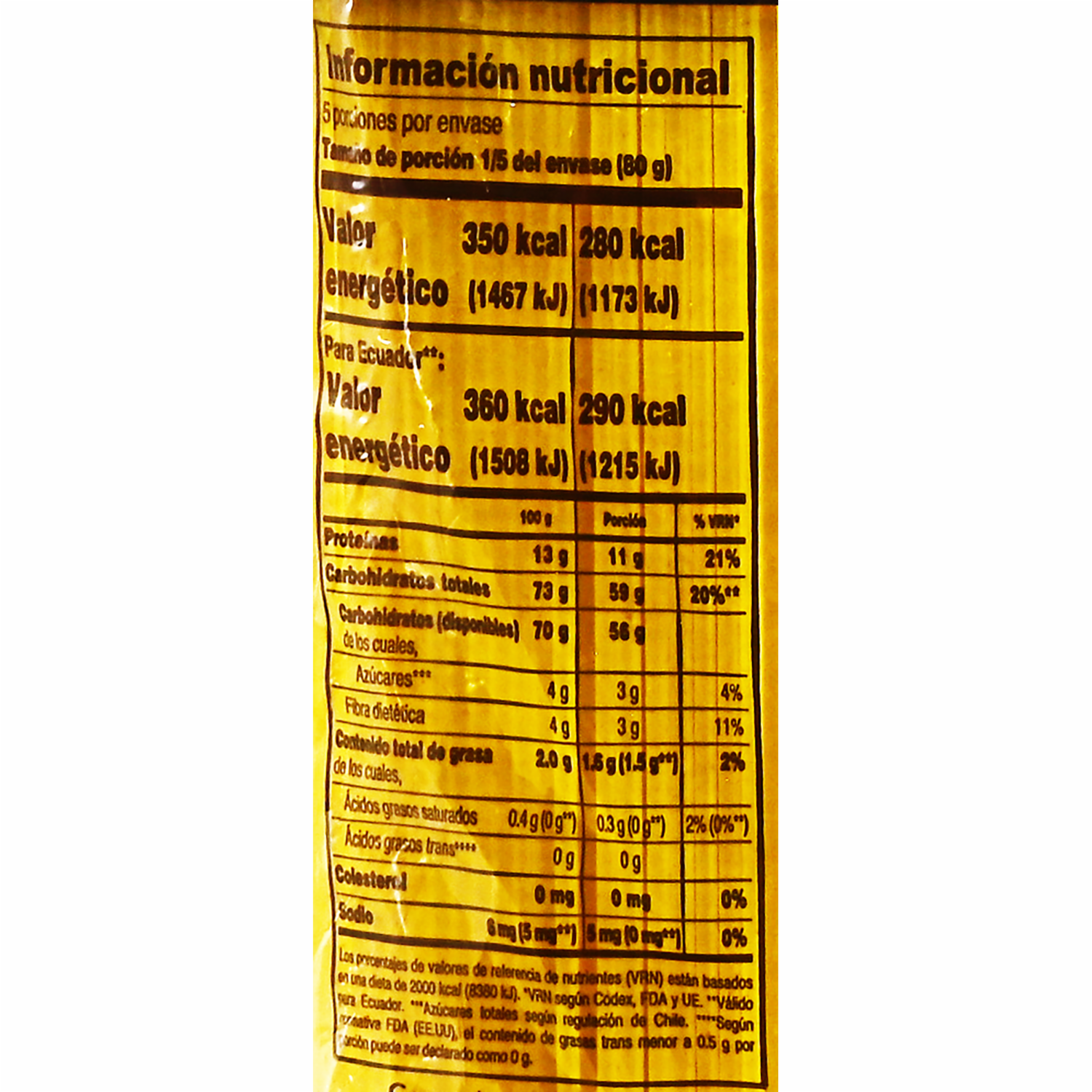 Pack De Fideos Largos DON VITTORIO 1200 G