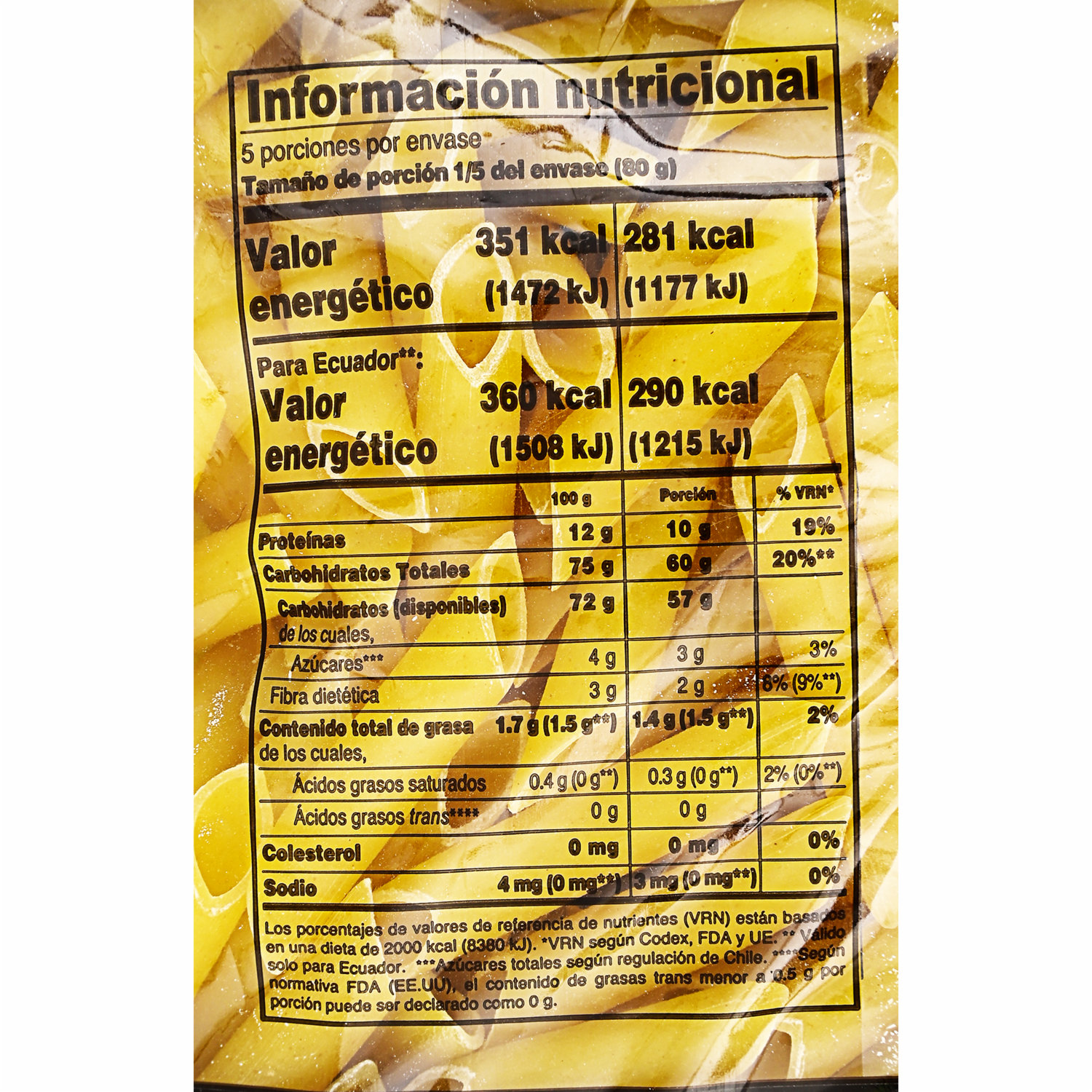Fideo Canuto Chico DON VITTORIO 400 G
