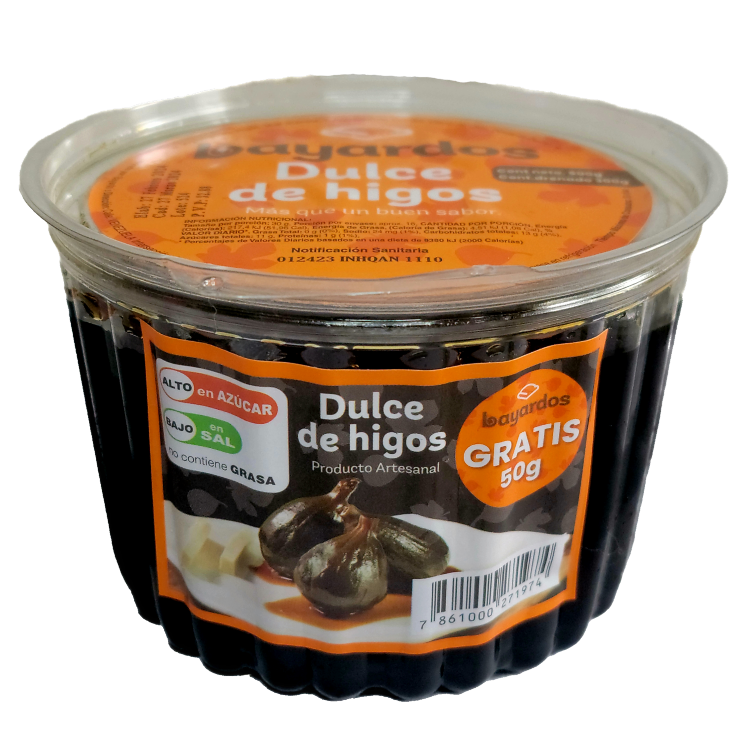 Dulce De Higos Listo BAYARDOS 500 G