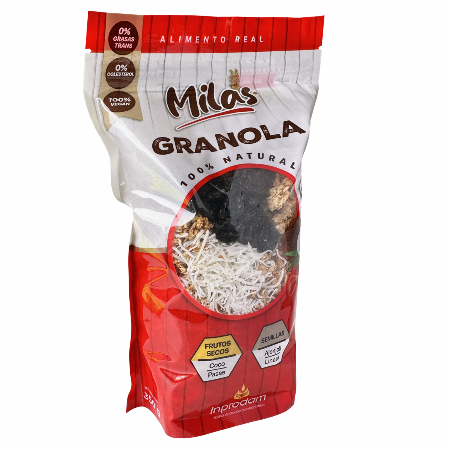 Granola De Avena Con Semillas Y Frutos Secos MILAS 350 G