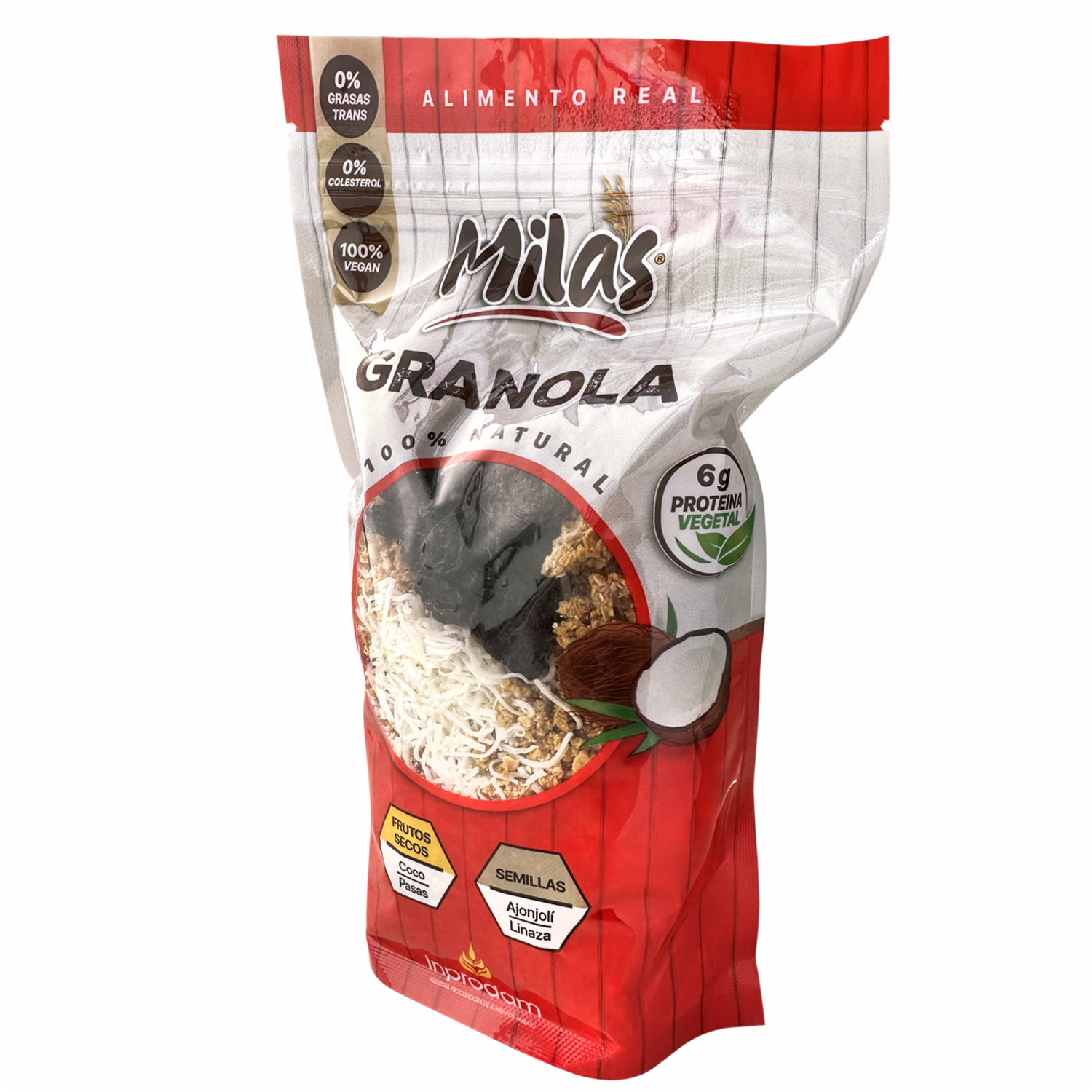 Granola De Avena Con Semillas Y Frutos Secos MILAS 350 G