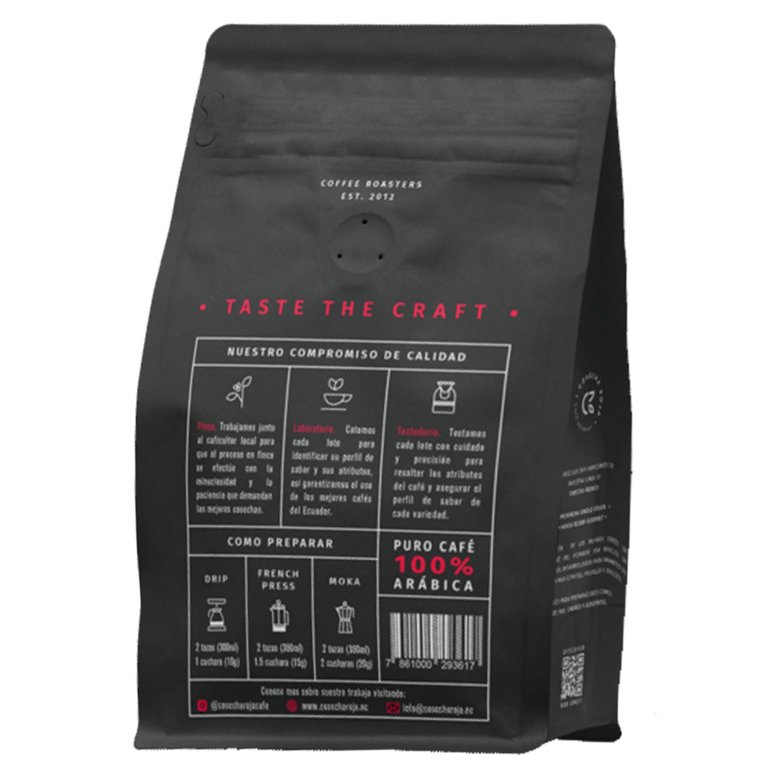 Café Molido Imbabura Intenso COSECHA ROJA 340 G