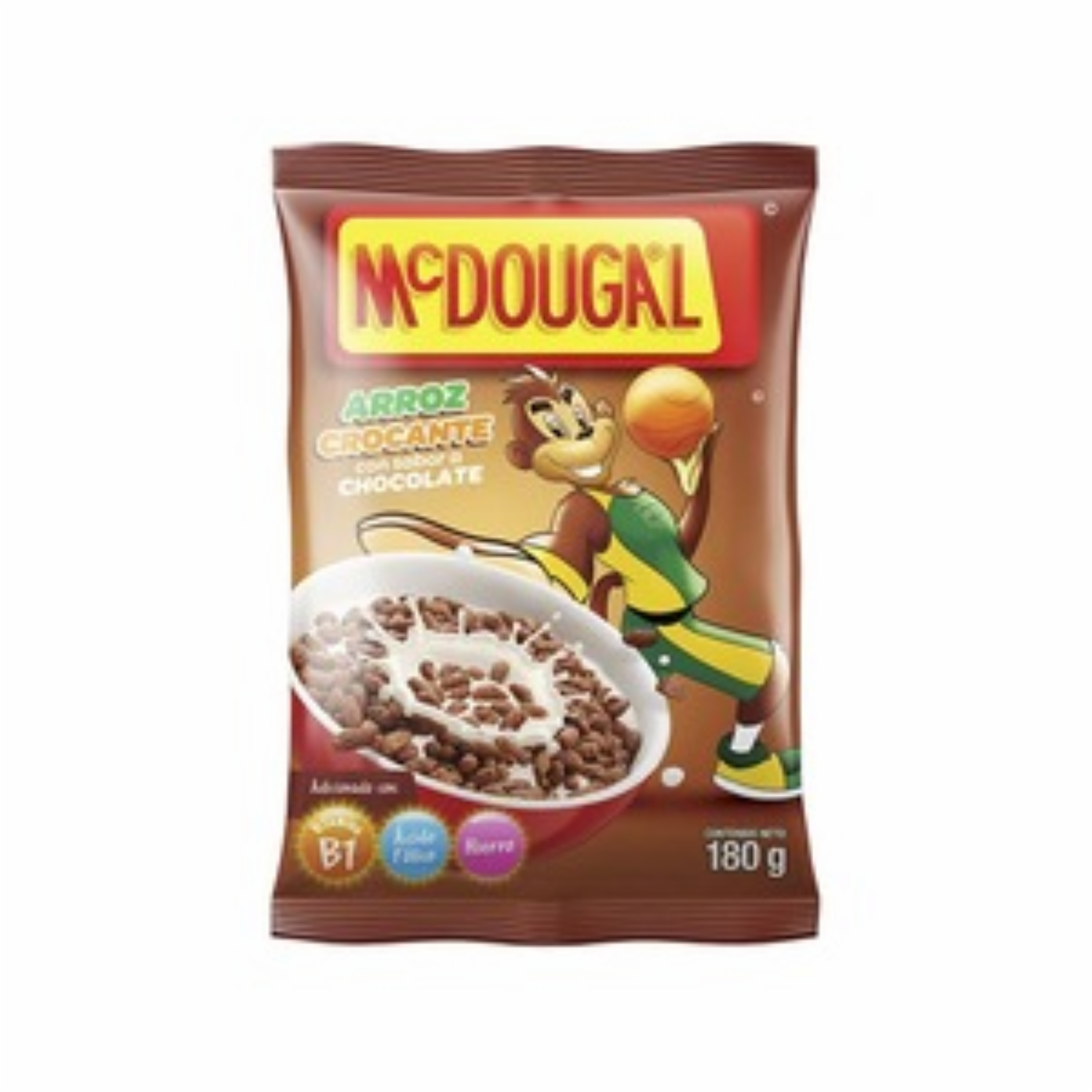 Cereal Arroz Crocante Chocolate MC.DOUGAL 180 g