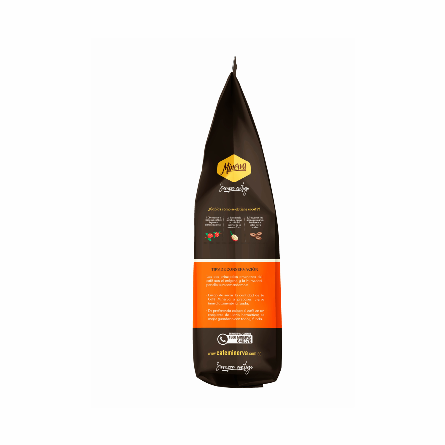 Café Tostado Y Molido Especial MINERVA 250 G