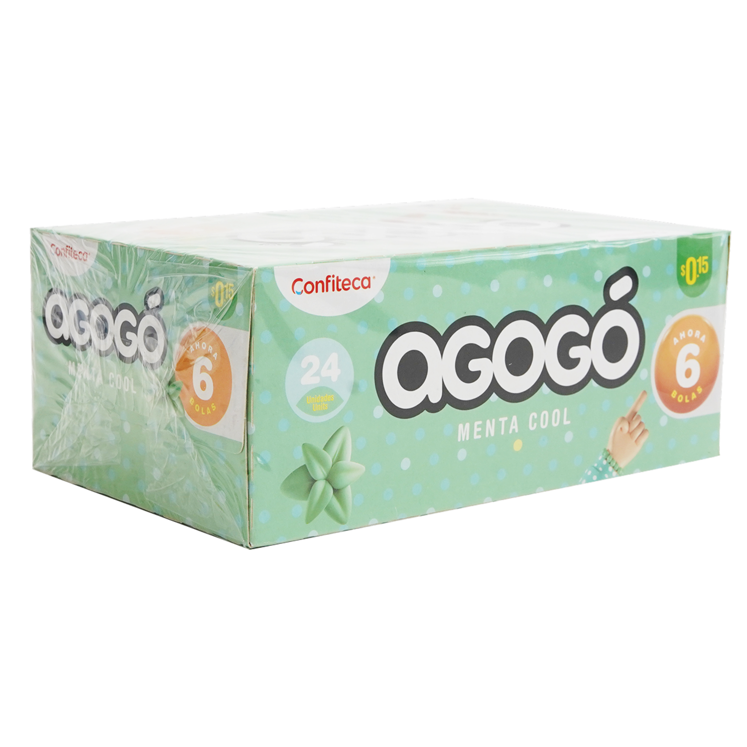 Chicle De Menta Cool AGOGÓ 316.80 G