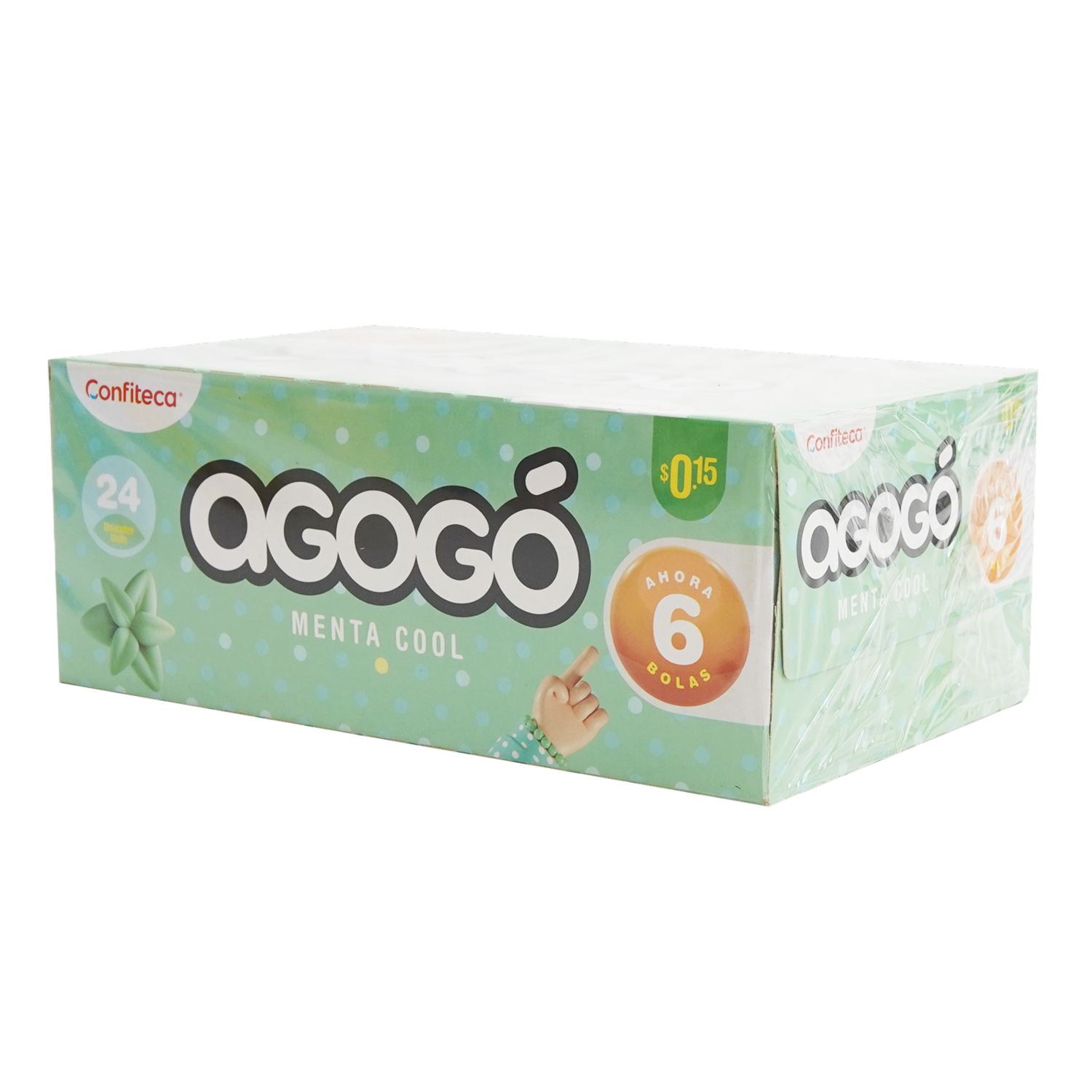 Chicle De Menta Cool AGOGÓ 316.80 G