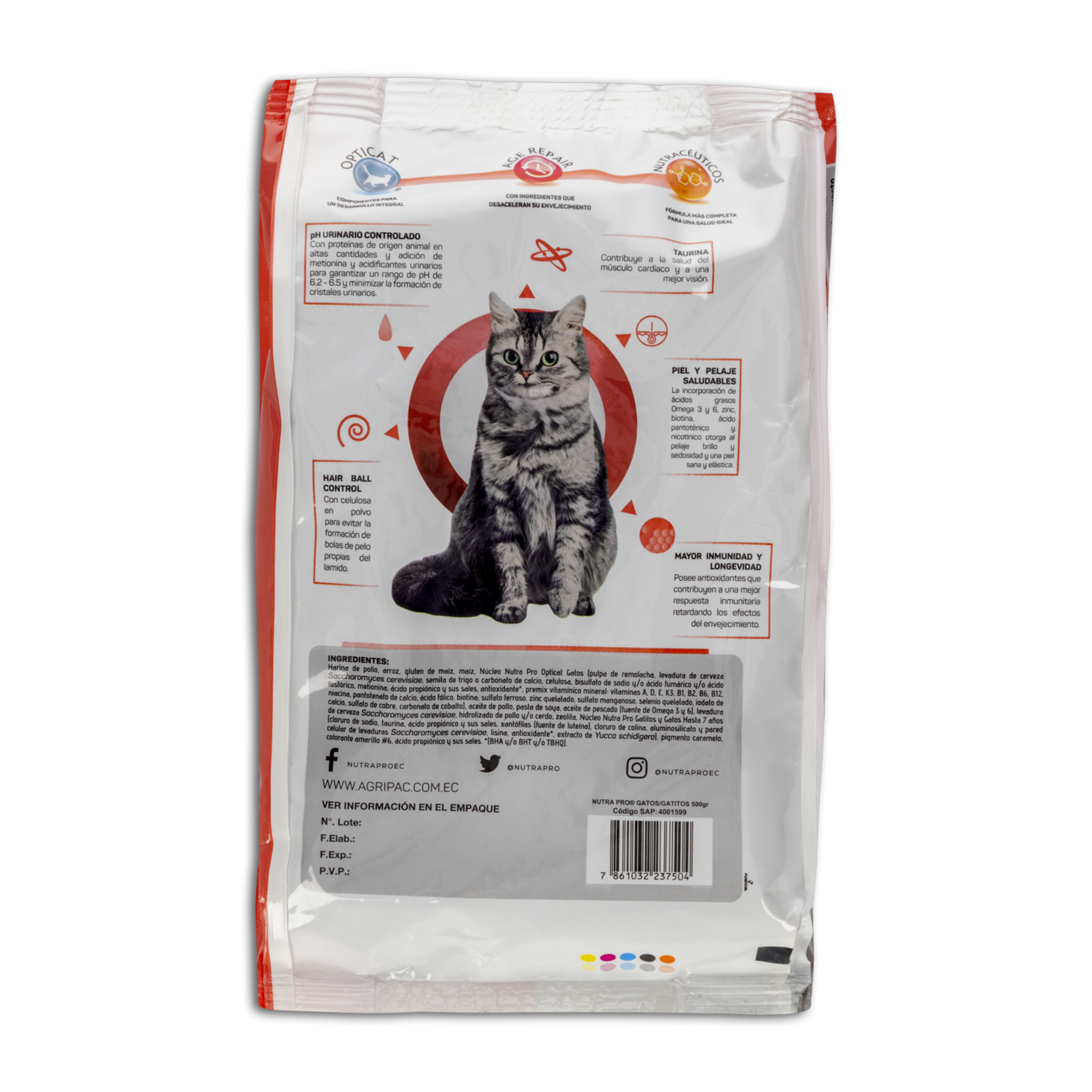 Alimento Para Gatitos Y Gatitos NUTRAPRO 500 G