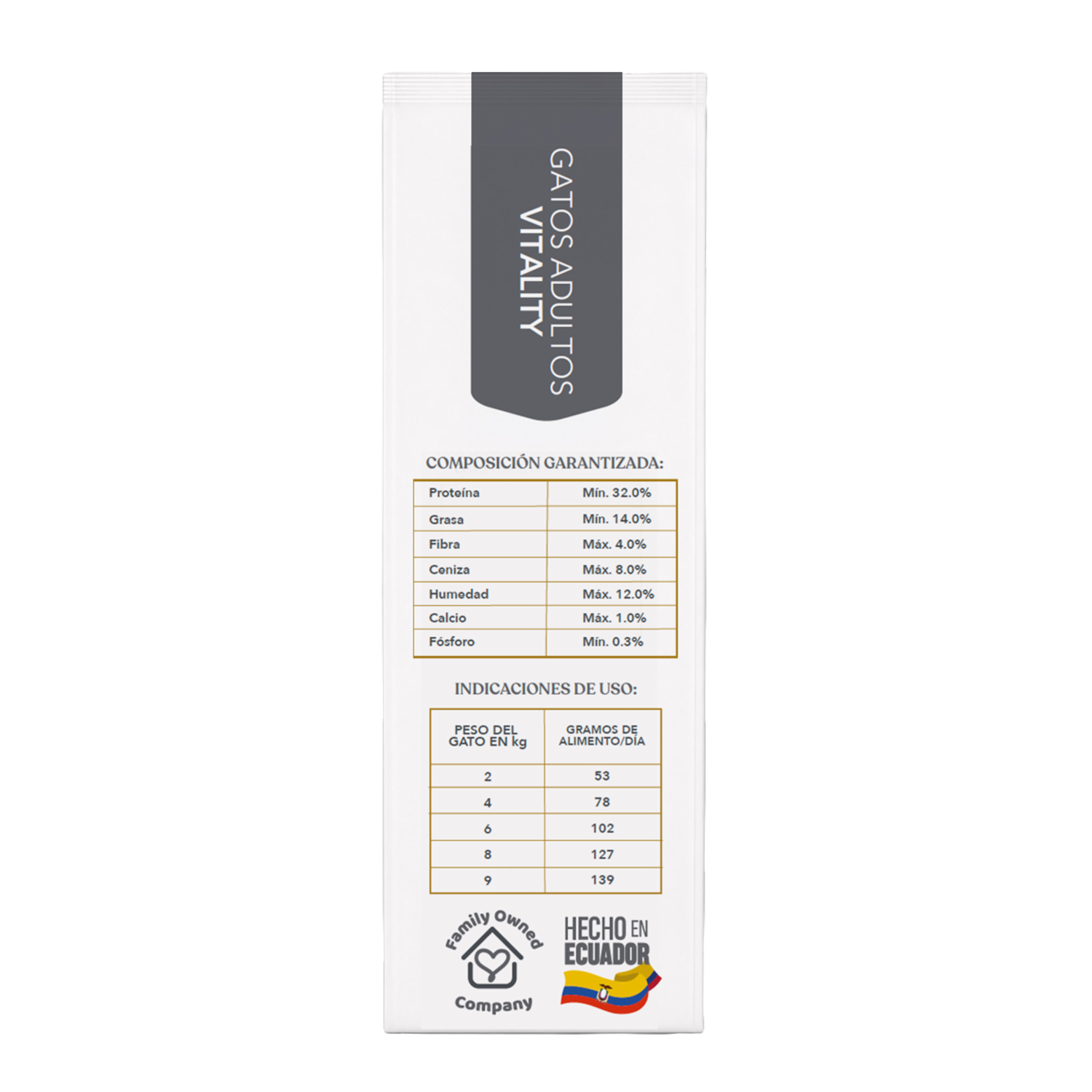Alimento Para Gatos Vitality Adultos NUTRAPRO 2 Kg