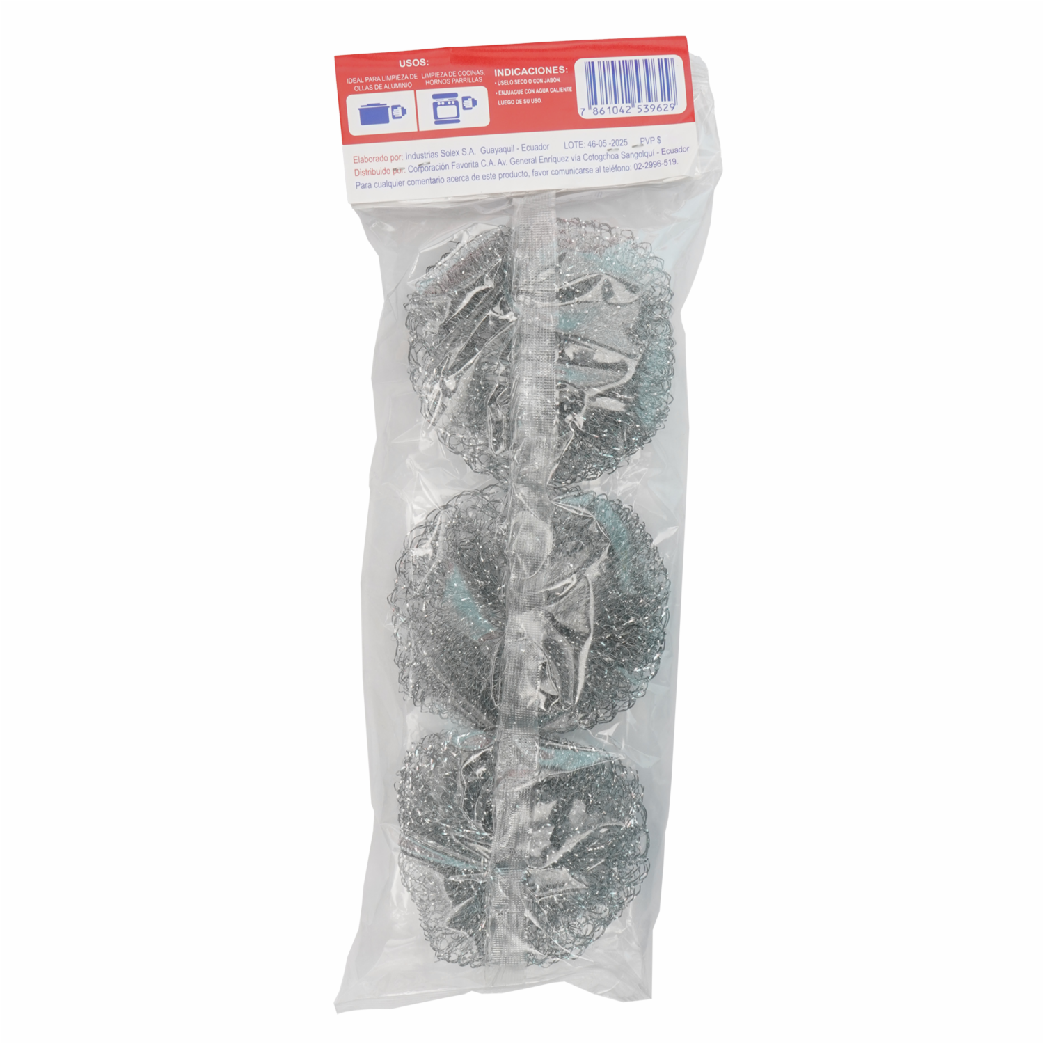 Estropajo De Aluminio AKÍ X 3 Uds