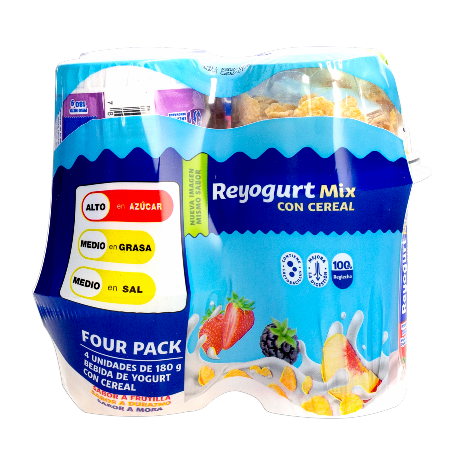 Yogurt Mix Cereal 4 REYOGURT 4 X 180 G