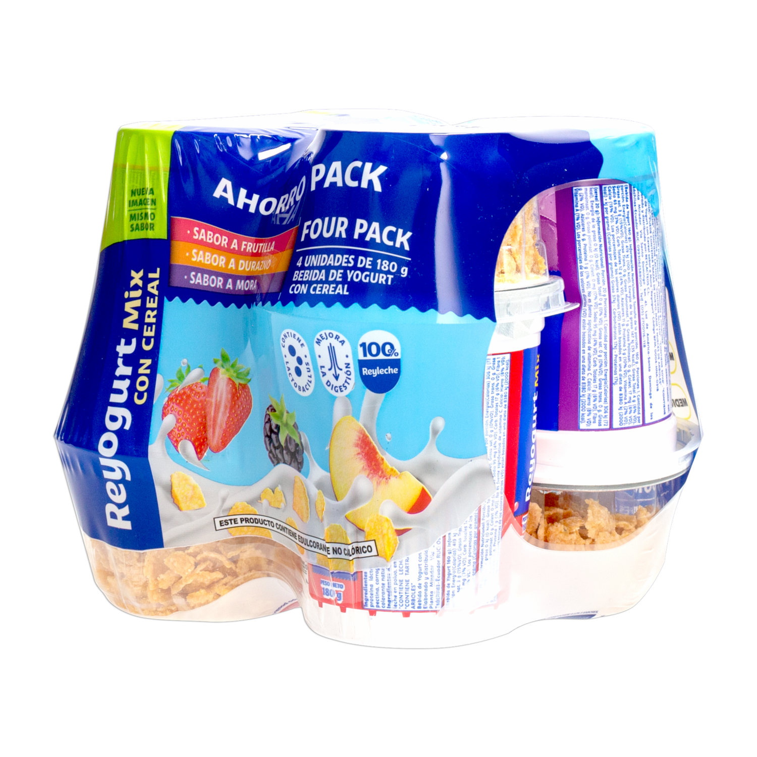Yogurt Mix Cereal 4 REYOGURT 4 X 180 G