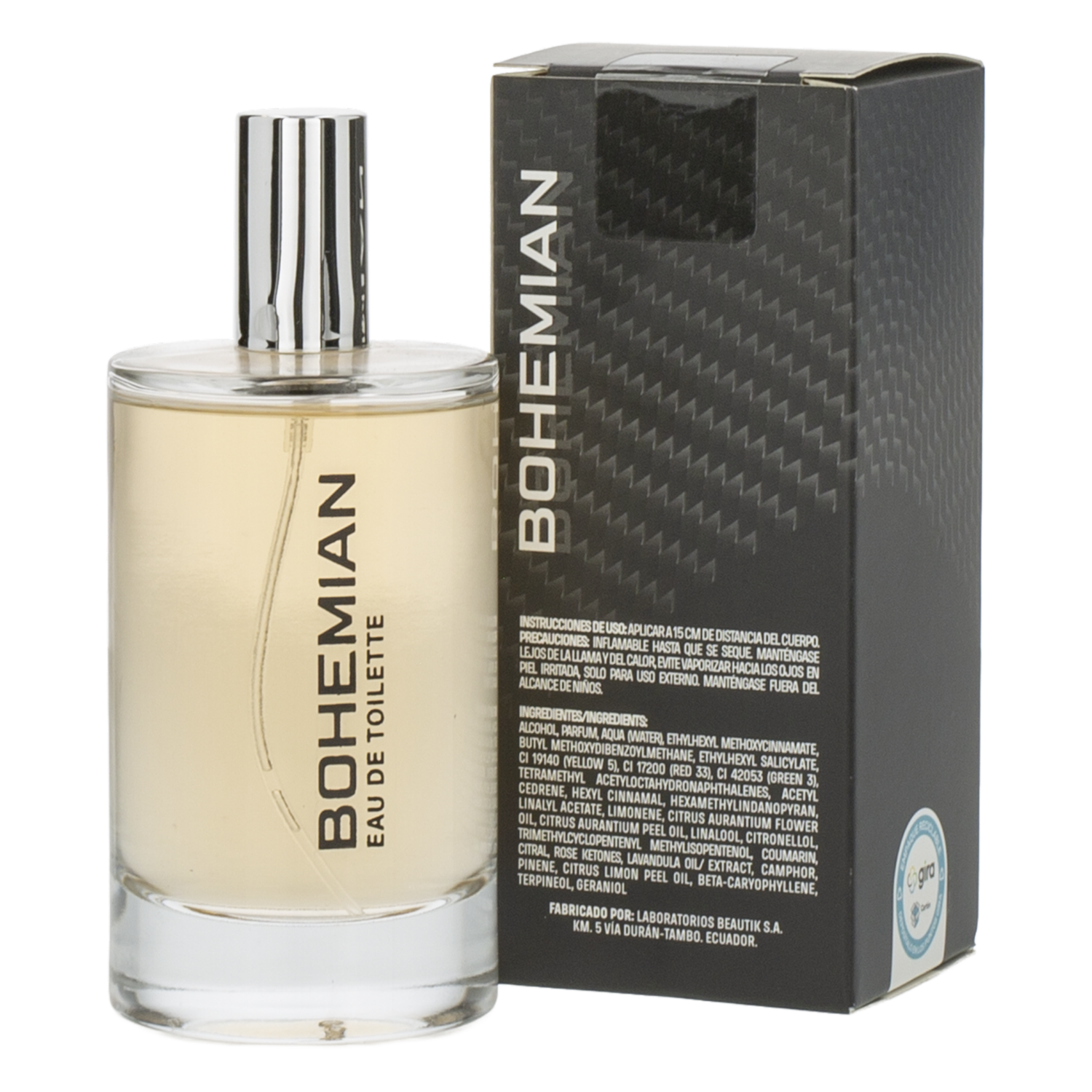 Fragancia Para Caballero Bohemian SIMPLI Edt