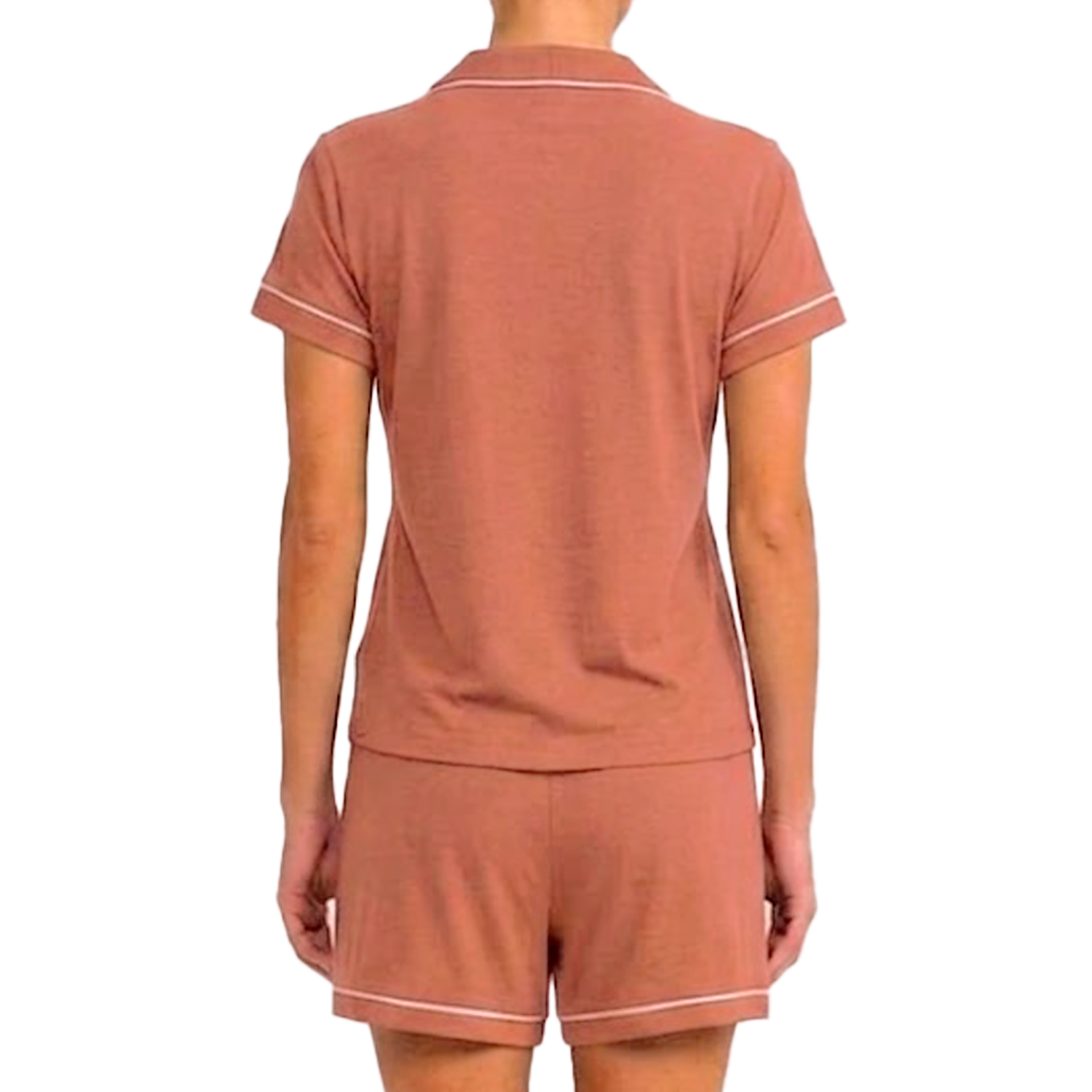 Pijama Abierta Manga Corta Con Short GK BASIC