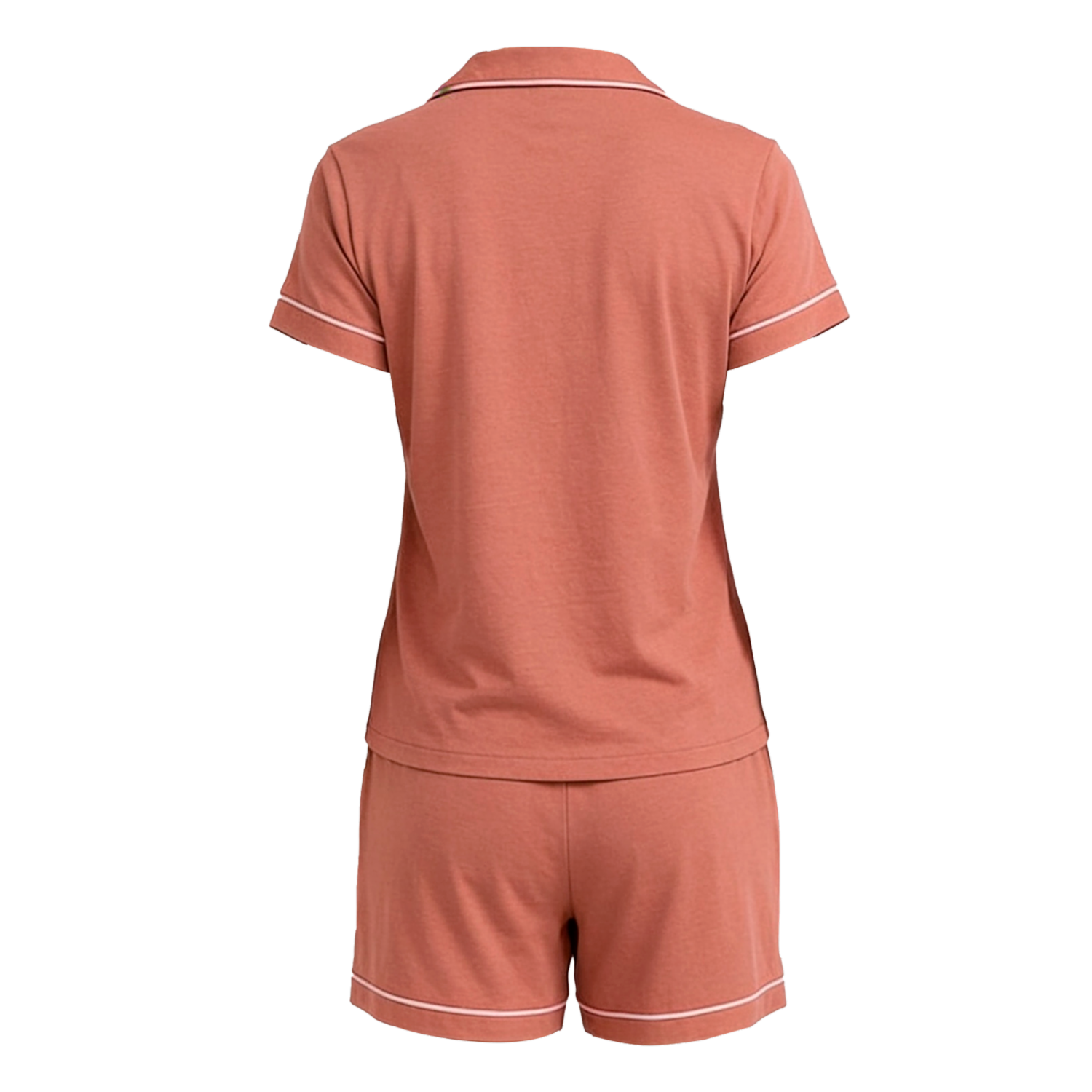 Pijama Abierta Manga Corta Con Short GK BASIC