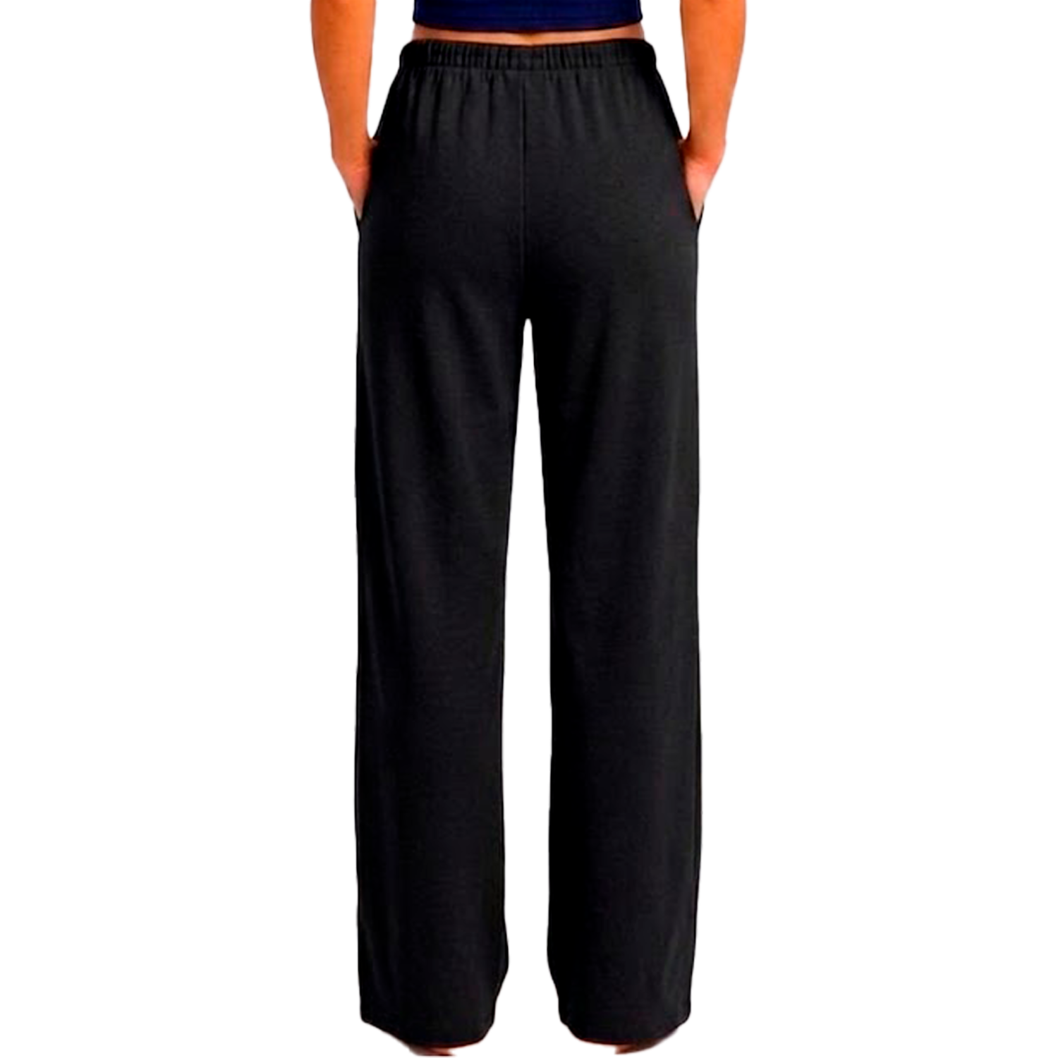 Pantalón Palazzo Con Pretina Al Costado GK BASIC