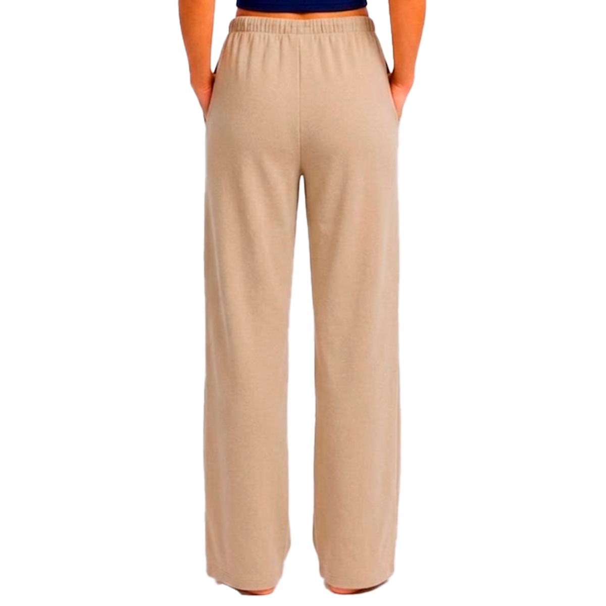 Pantalón Palazzo Con Pretina Al Costado GK BASIC