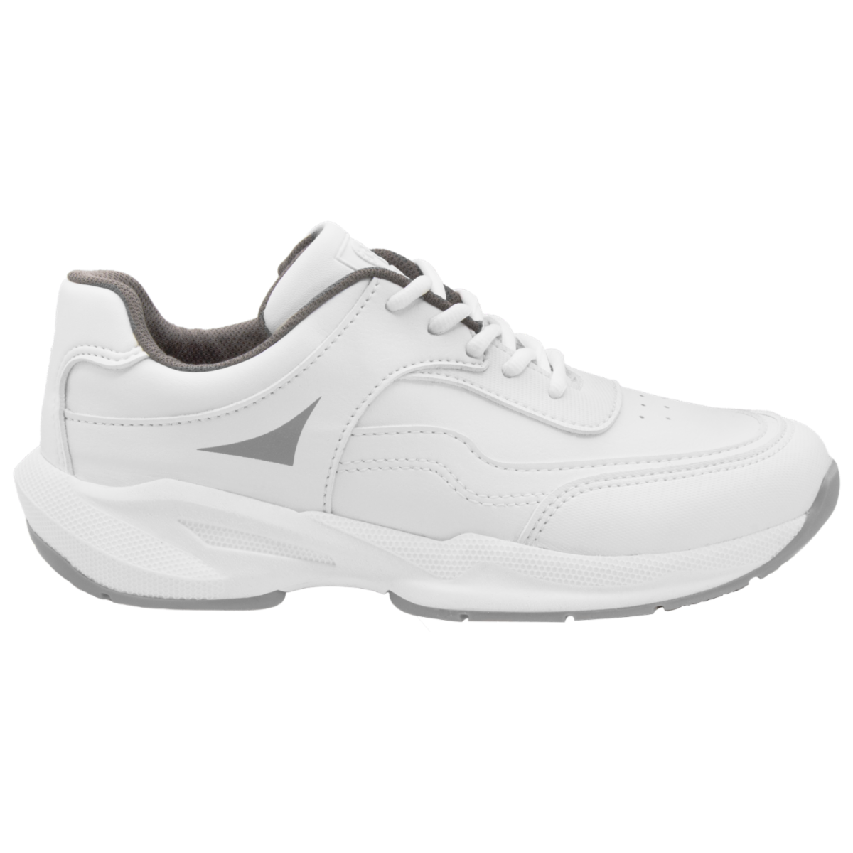 Zapatos Deportivo Siena Microfibra Blanco Con Pasador VENUS