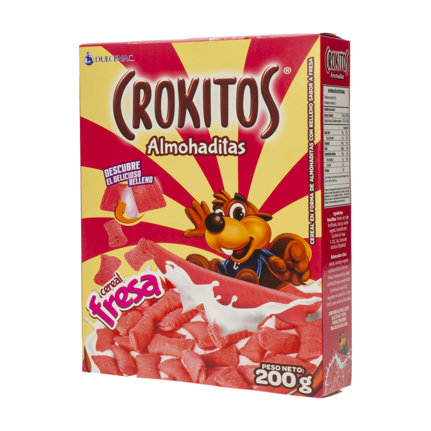 Cereal De Fresa CROKITOS 200  G