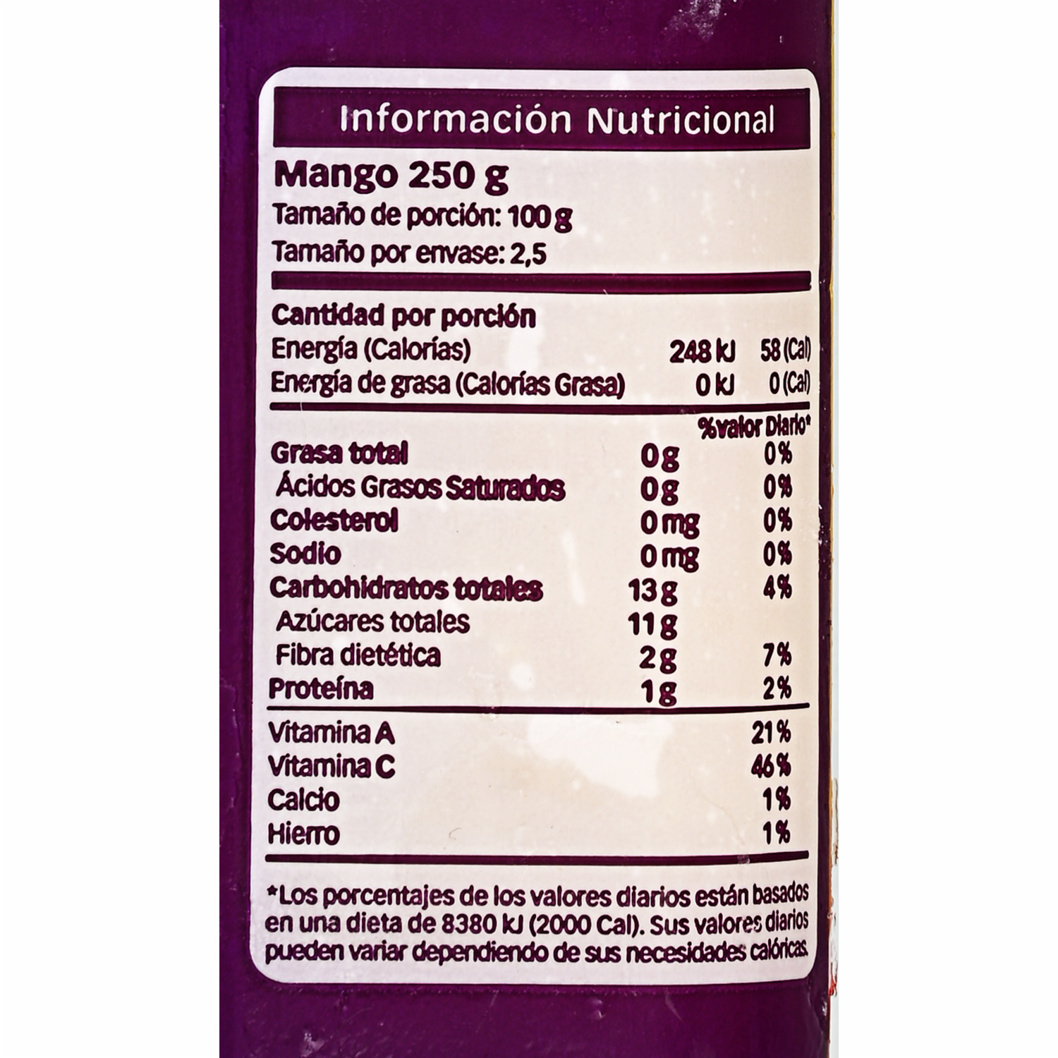 Pulpa De Mango FRUTASI 250g
