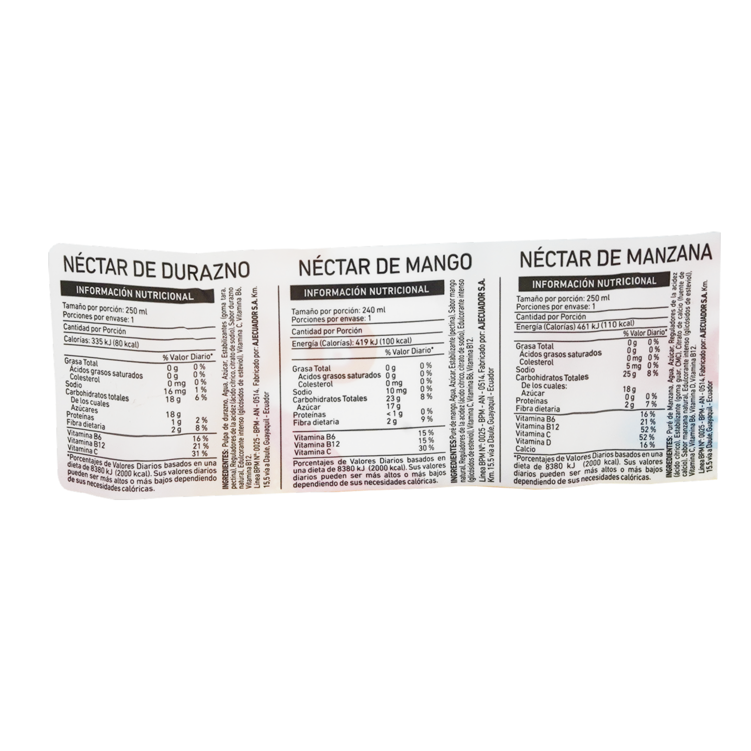Pack De Jugos Sabores Surtido PULP 6 X 250 Ml