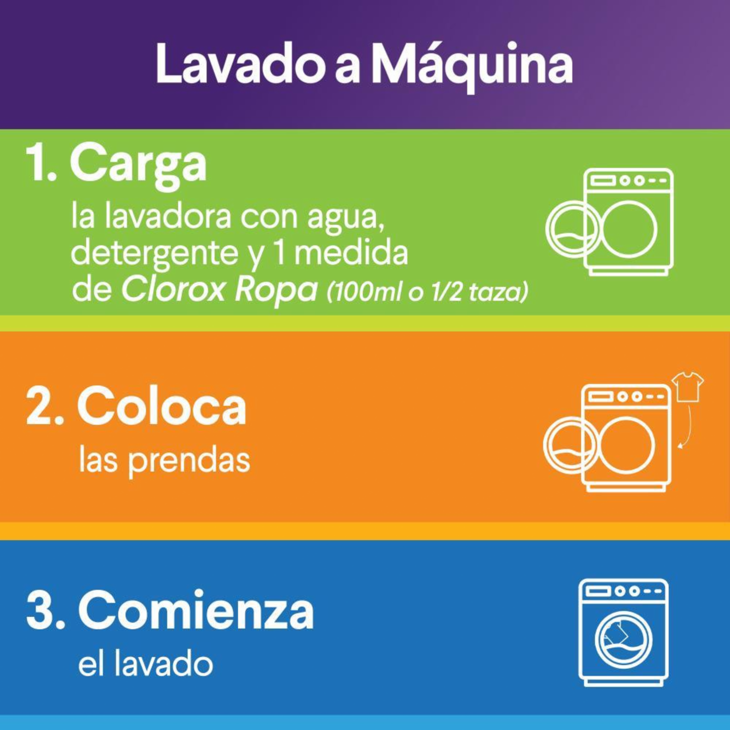 Quitamanchas Líquido Sin Cloro 4 En 1 Para Ropa De Color CLOROX Doypack X300 Ml