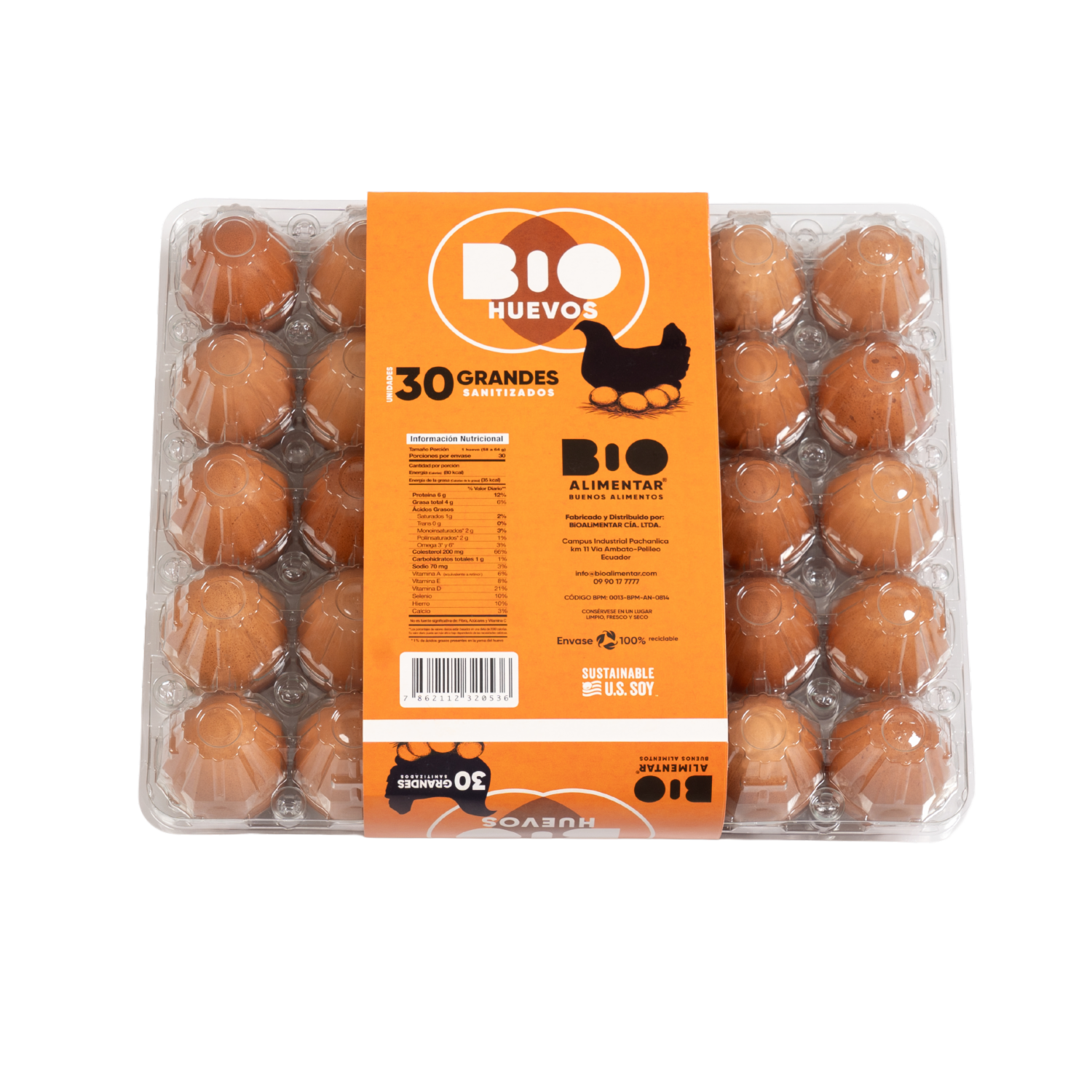 Huevos Grandes BIO X 30 Uds