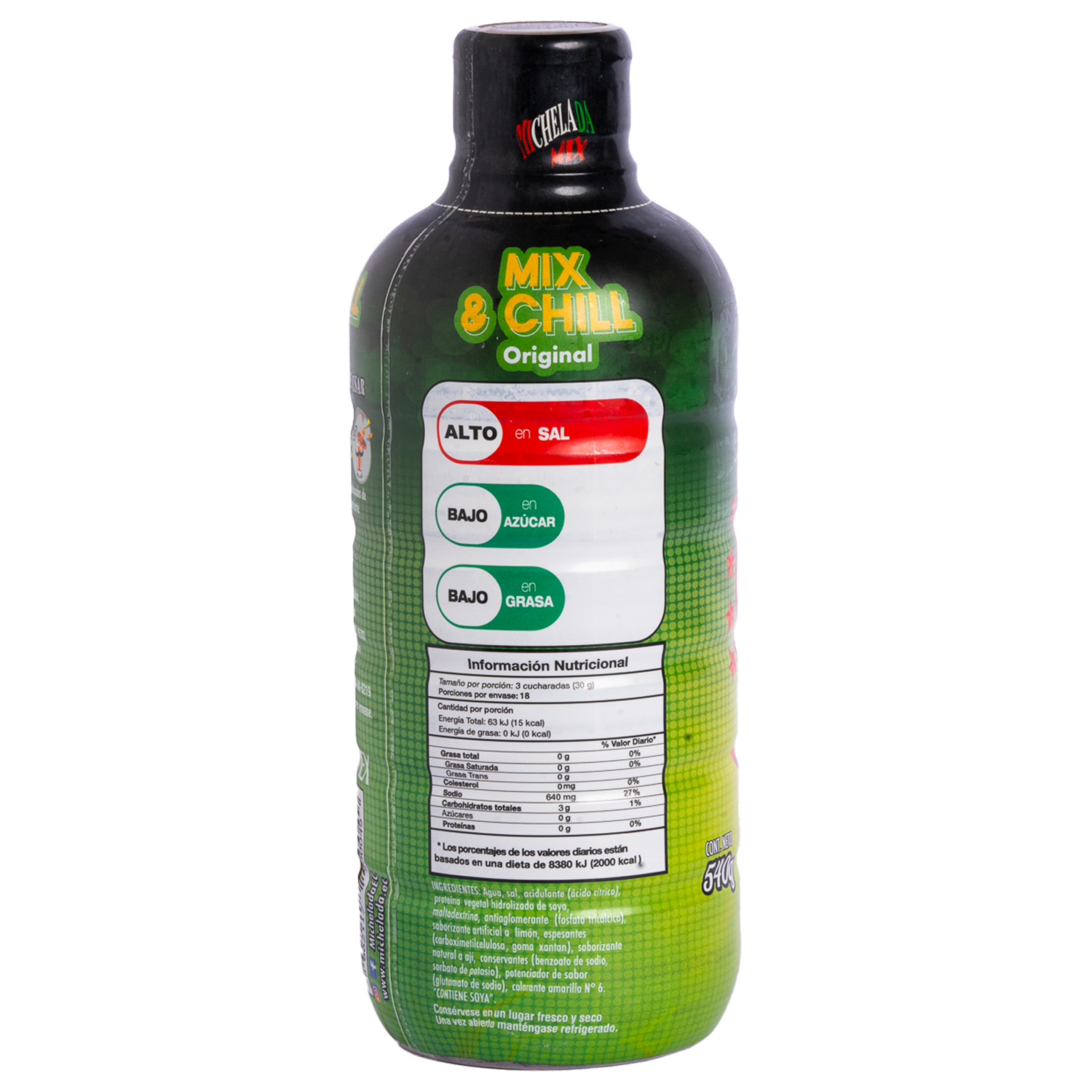 Aderezo De Especias Para Bebidas Sabor A Limon Original MICHELADA MIX 540 G